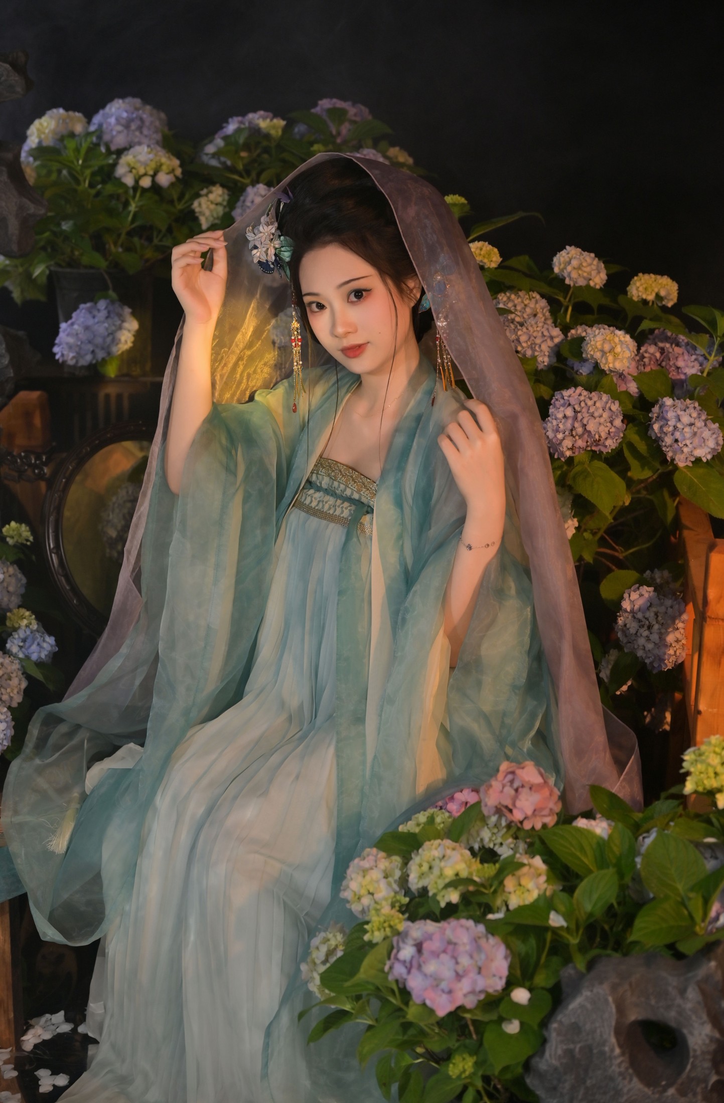 图片[3]-梨荼白 – 《绣球香风》[22P]-COS写真在线网