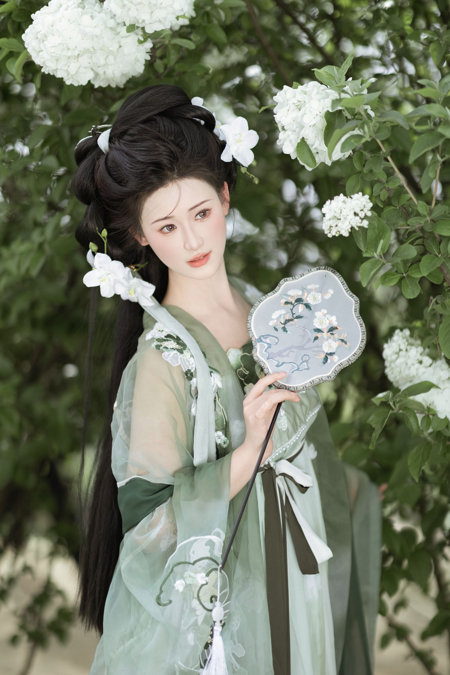 图片[5]-江月月月 – 《玉绣球花》[36P]-COS写真在线网