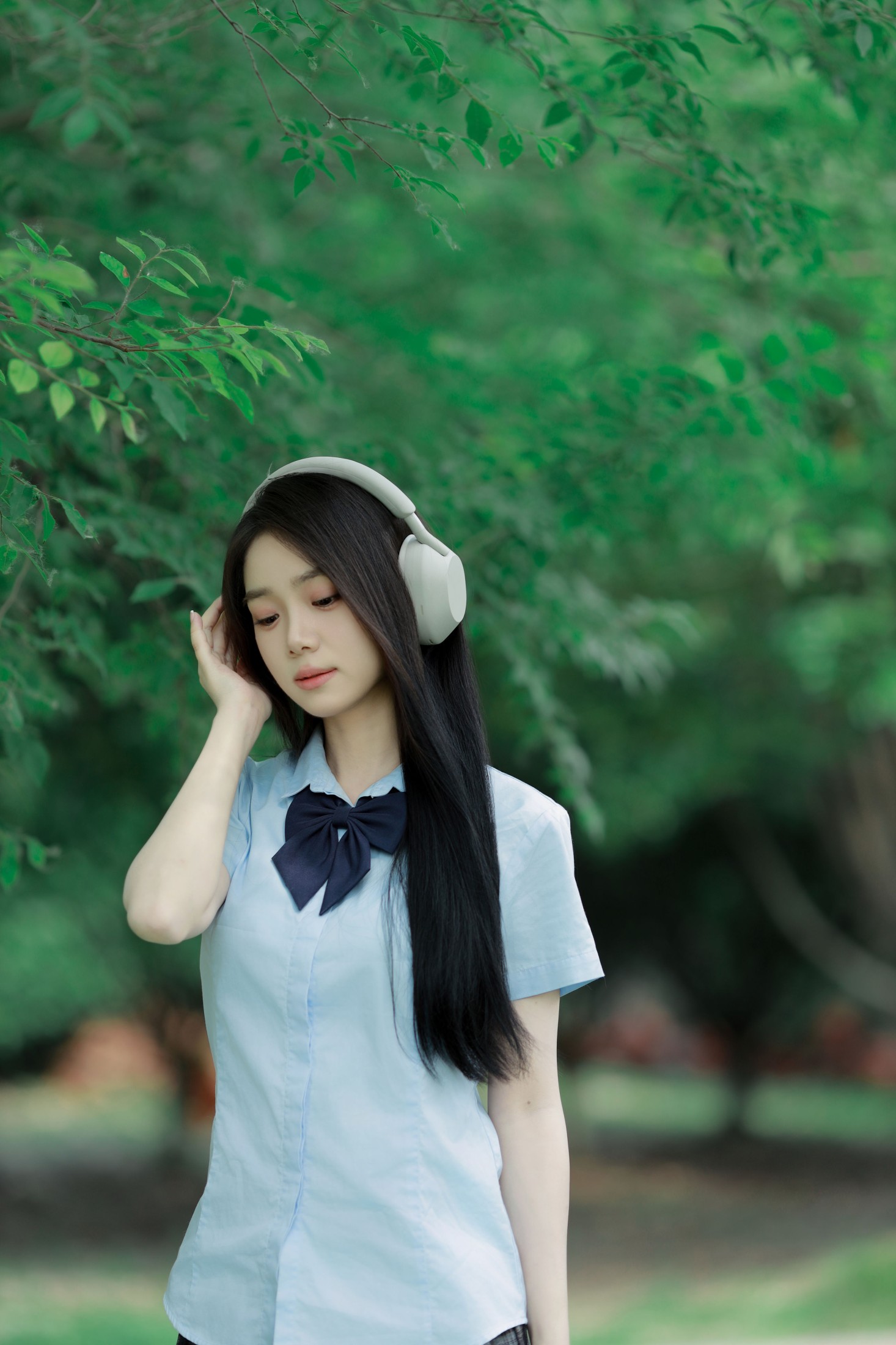 图片[3]-我不刷鸟 – 《夏日校服裙摆》[29P]-COS写真在线网