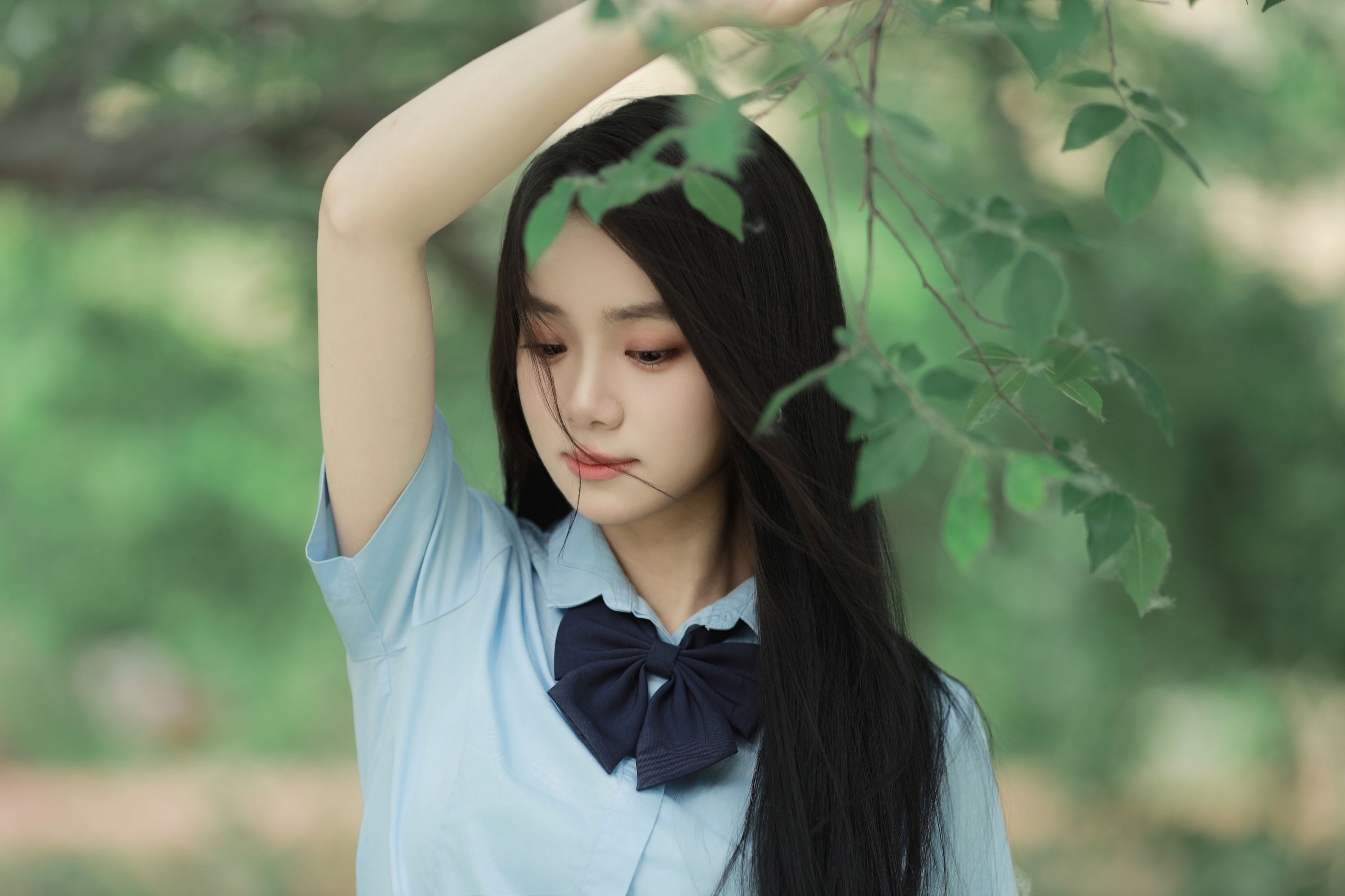 图片[5]-我不刷鸟 – 《夏日校服裙摆》[29P]-COS写真在线网