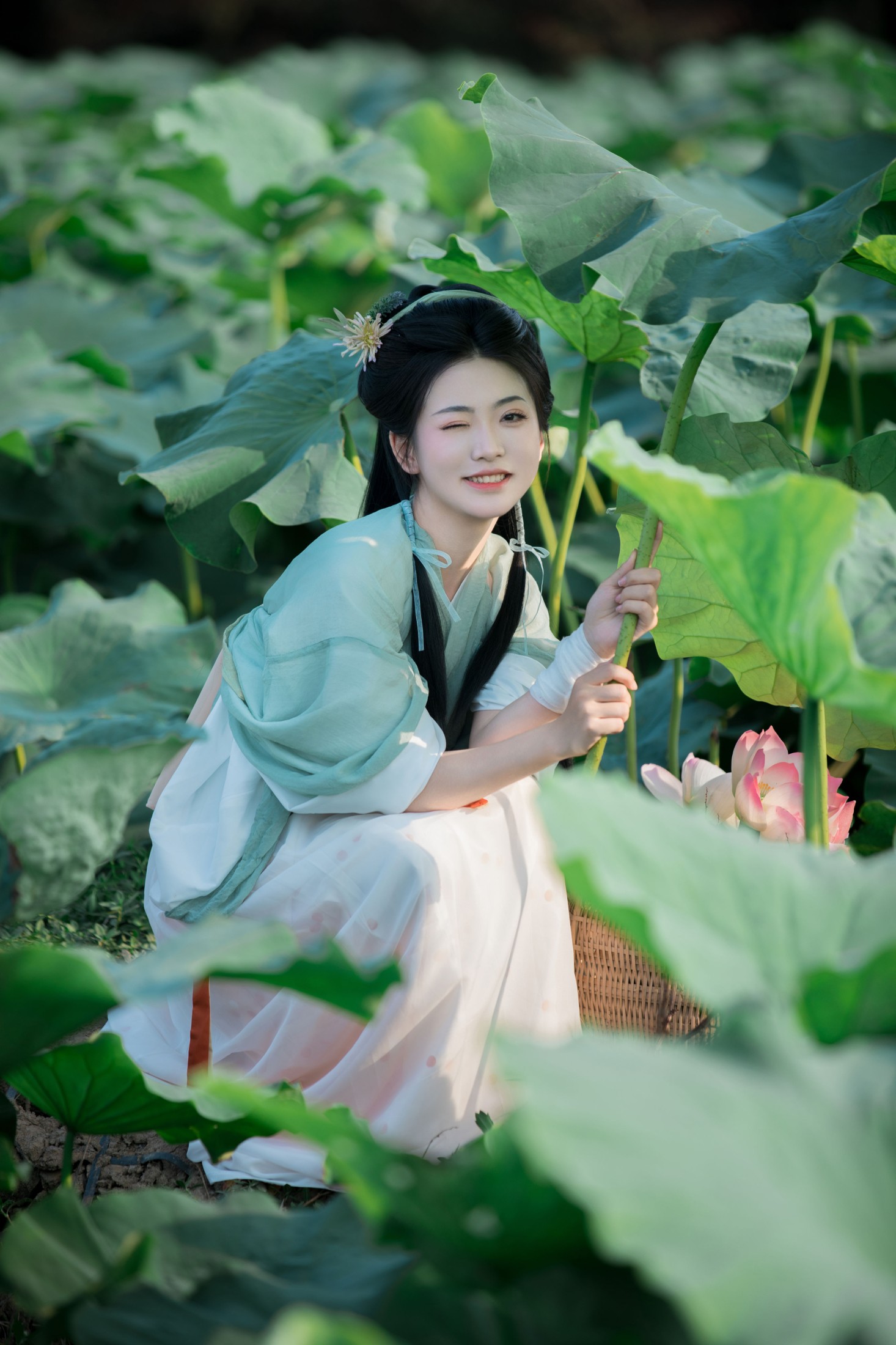 图片[3]-小薯片儿 – 《采荷》[23P]-COS写真在线网