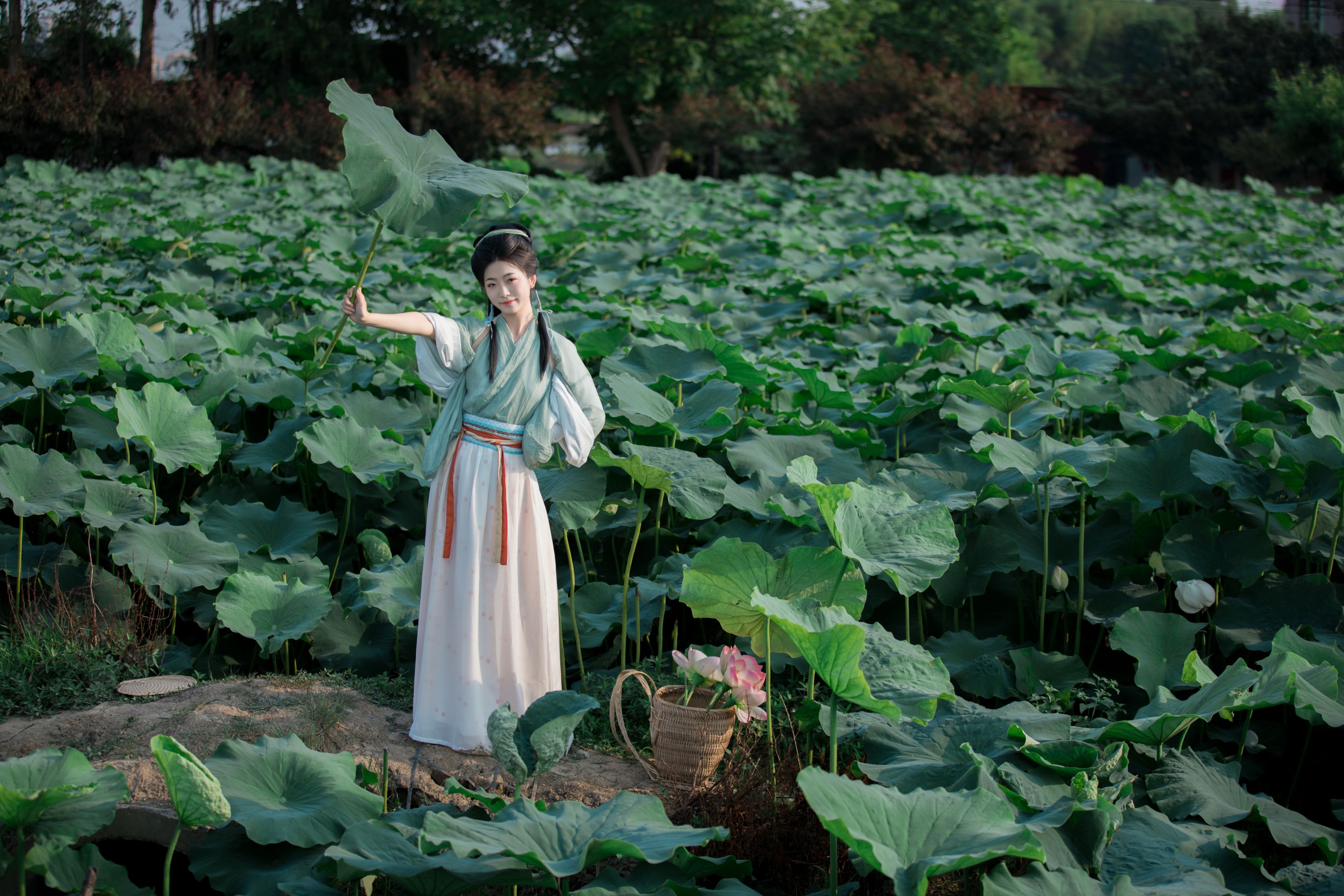 图片[4]-小薯片儿 – 《采荷》[23P]-COS写真在线网