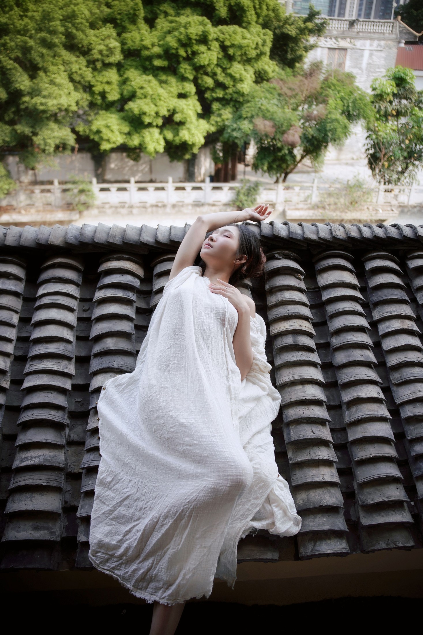 图片[3]-鱼鱼 – 《纱织》[25P]-COS写真在线网