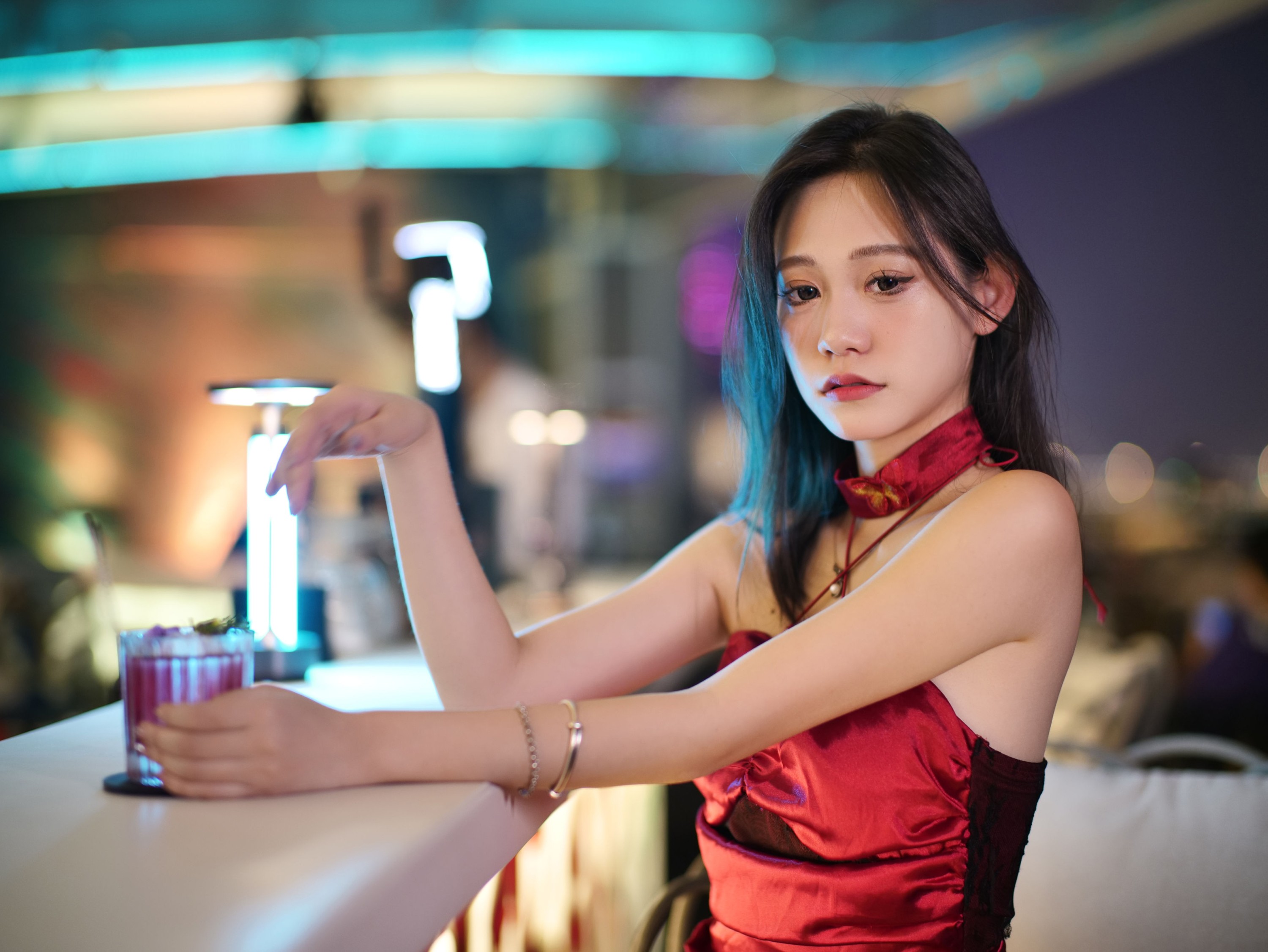 图片[4]-沛欣 – 《红裙倩影》[22P]-COS写真在线网