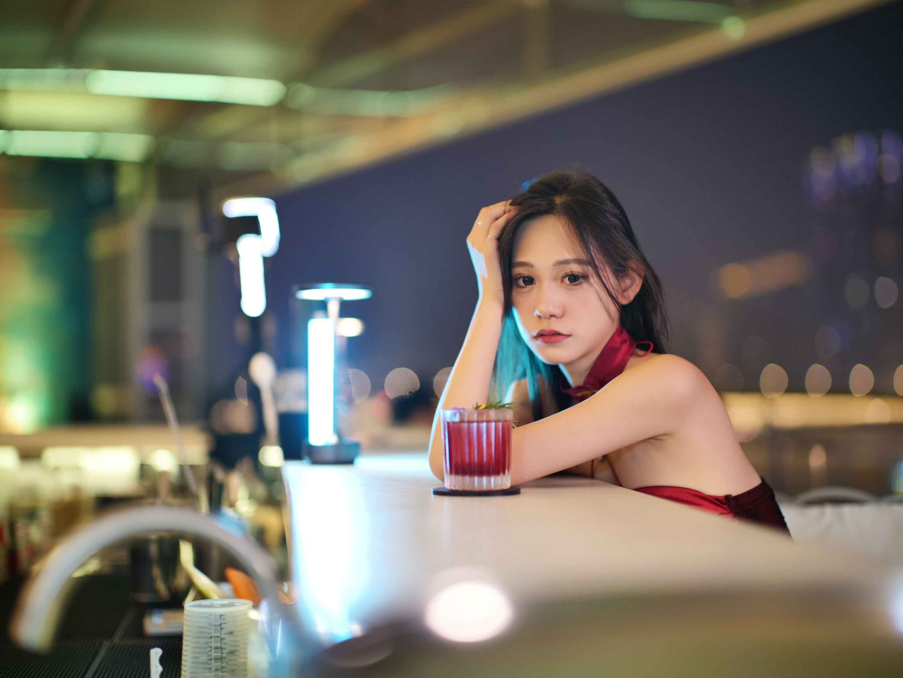 图片[5]-沛欣 – 《红裙倩影》[22P]-COS写真在线网