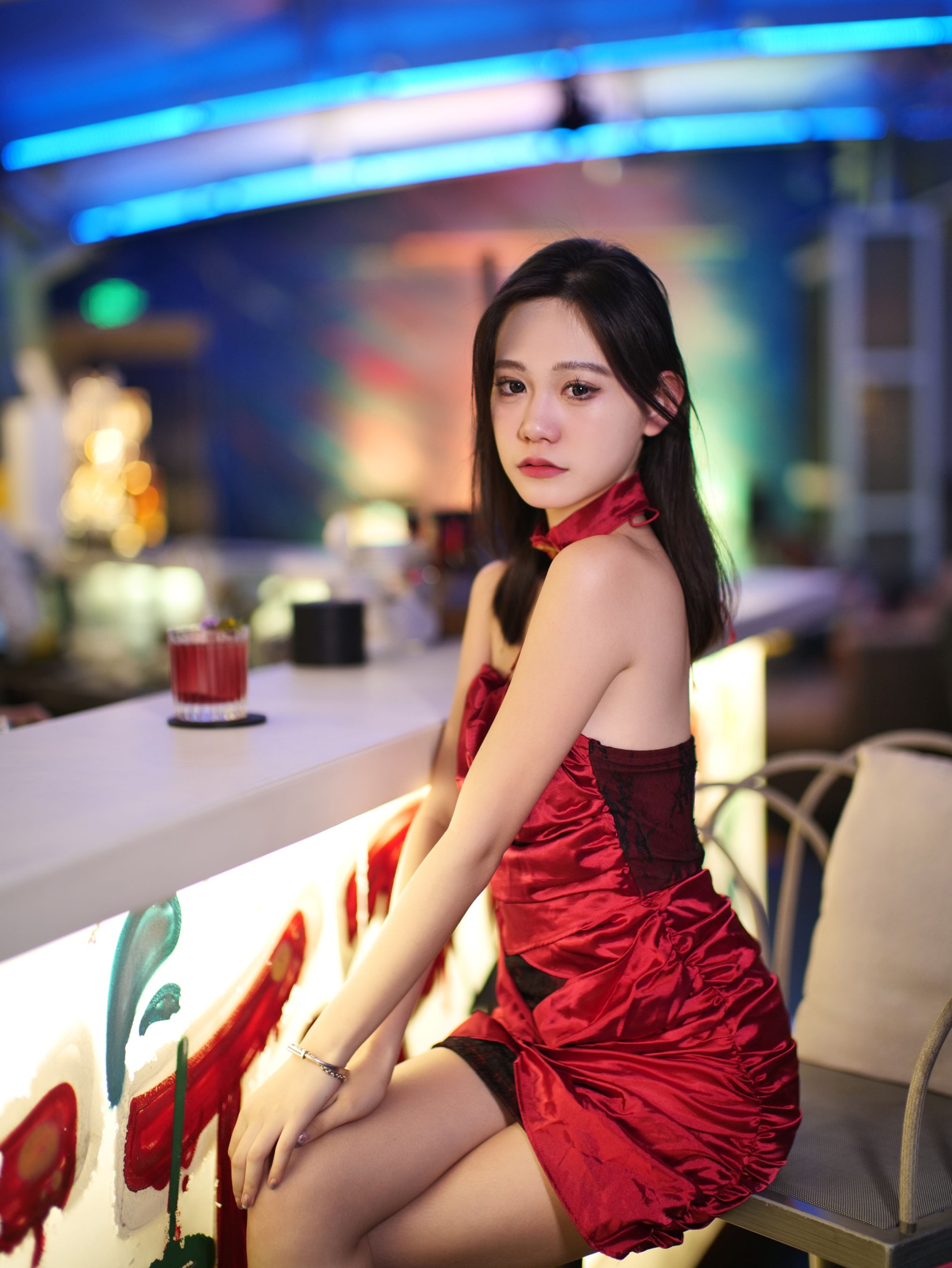 图片[3]-沛欣 – 《红裙倩影》[22P]-COS写真在线网