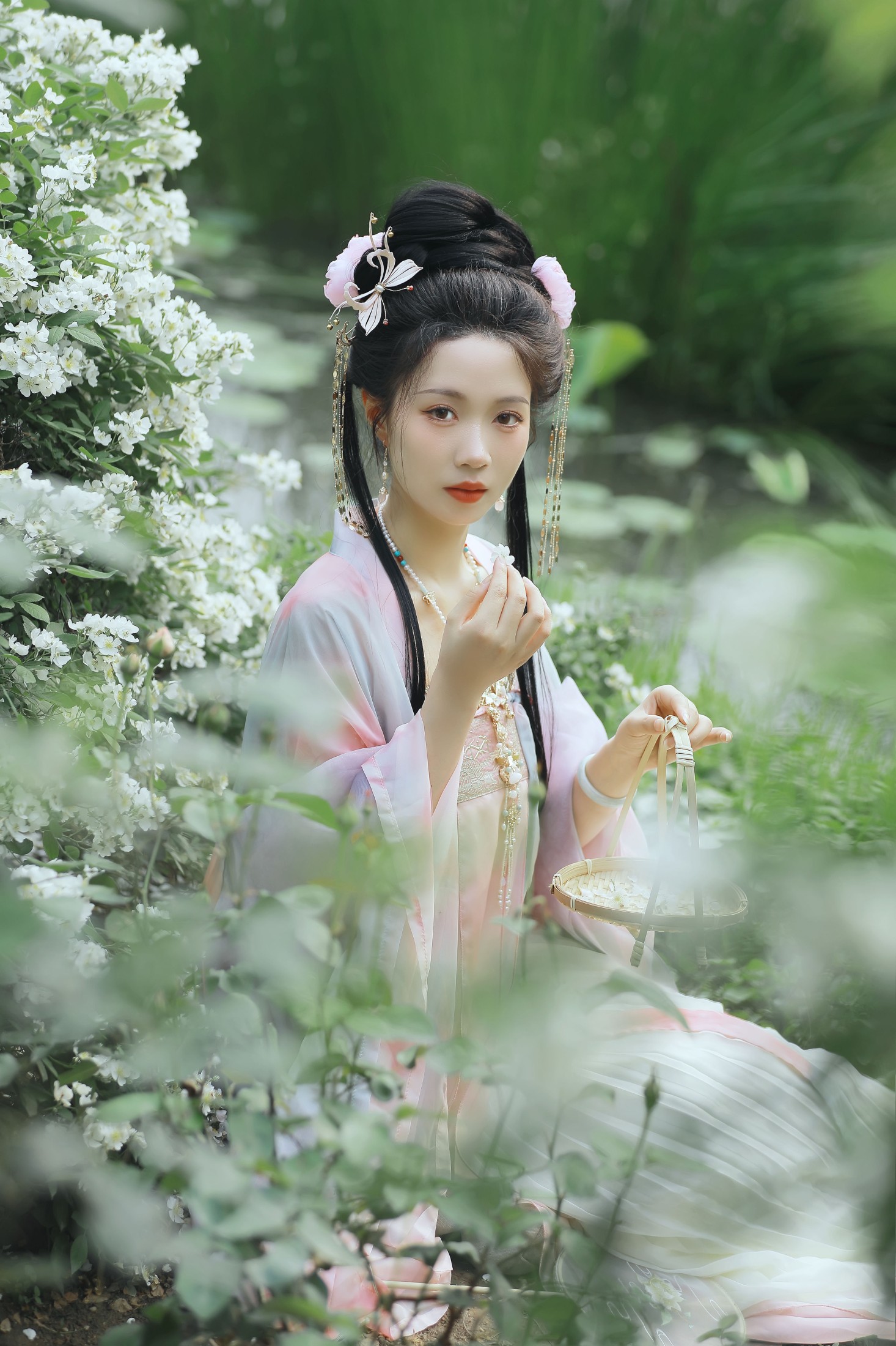 图片[4]-甜甜 – 《花间意》[22P]-COS写真在线网