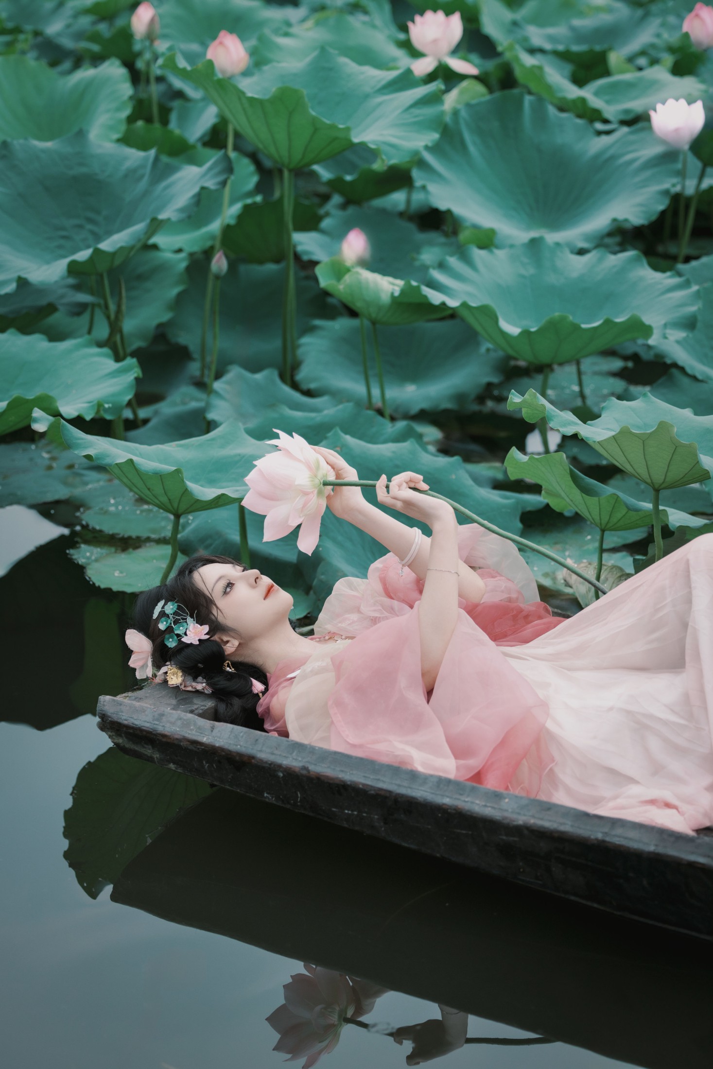 图片[4]-MINI蜜丽 – 《荷塘畔影》[28P]-COS写真在线网