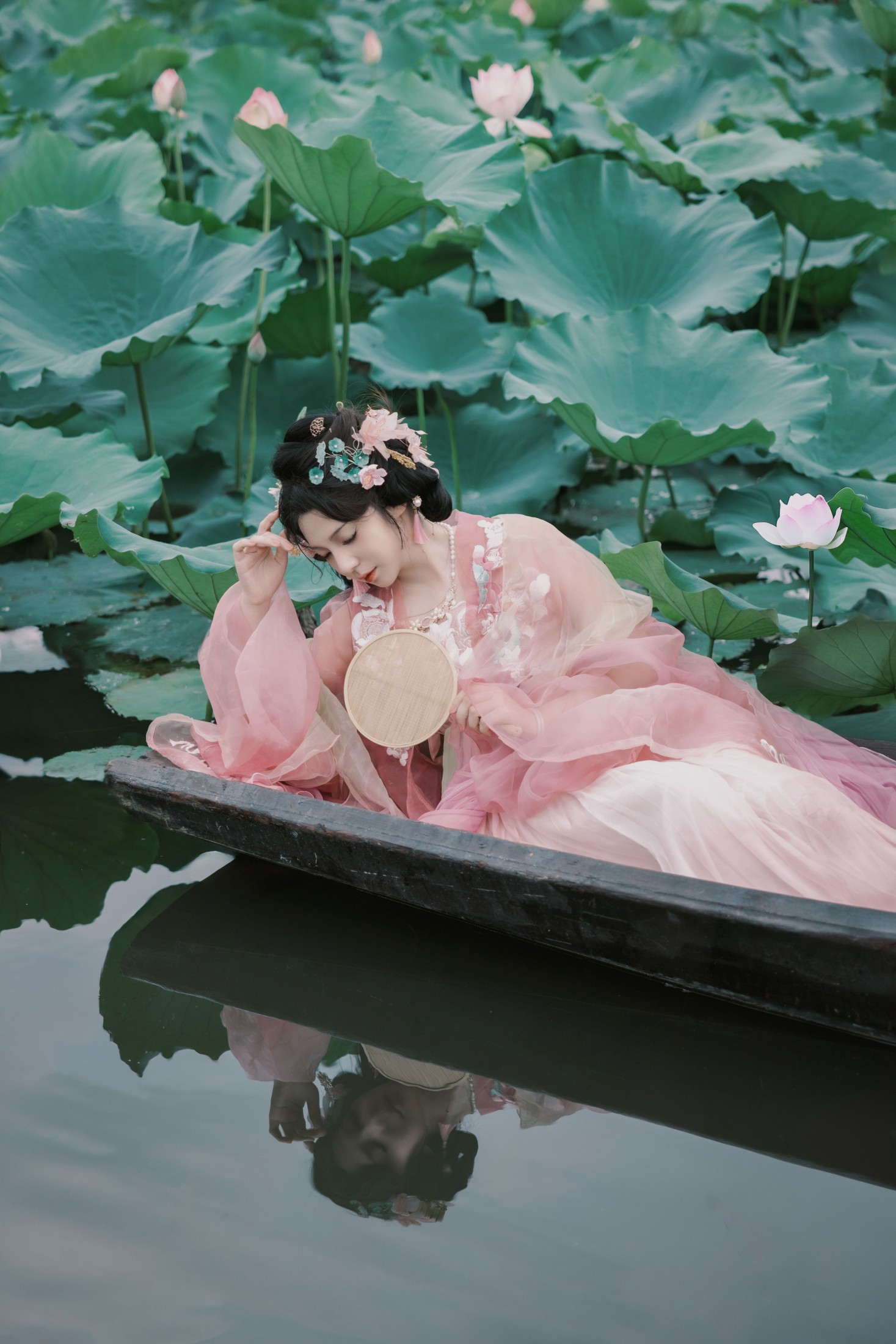 图片[3]-MINI蜜丽 – 《荷塘畔影》[28P]-COS写真在线网