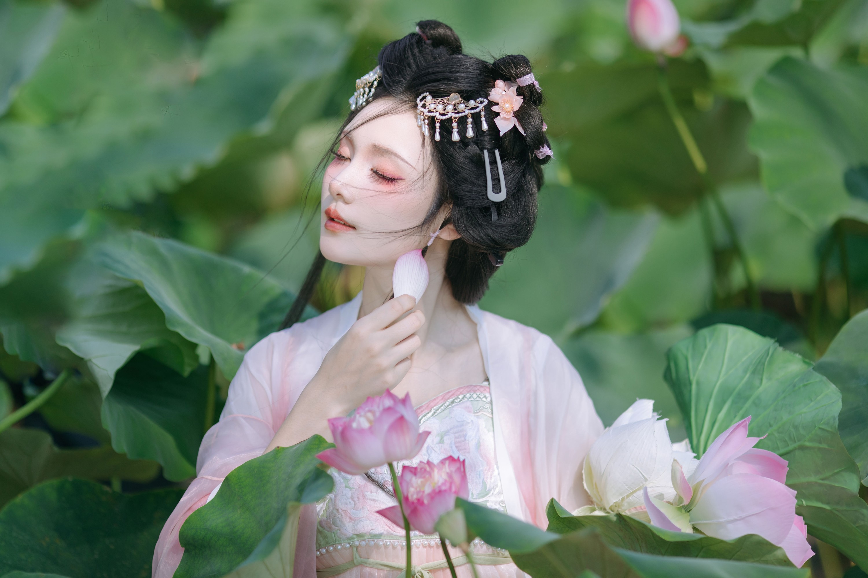 图片[4]-一枝沐瑶瑶 – 《小荷仙》[20P]-COS写真在线网