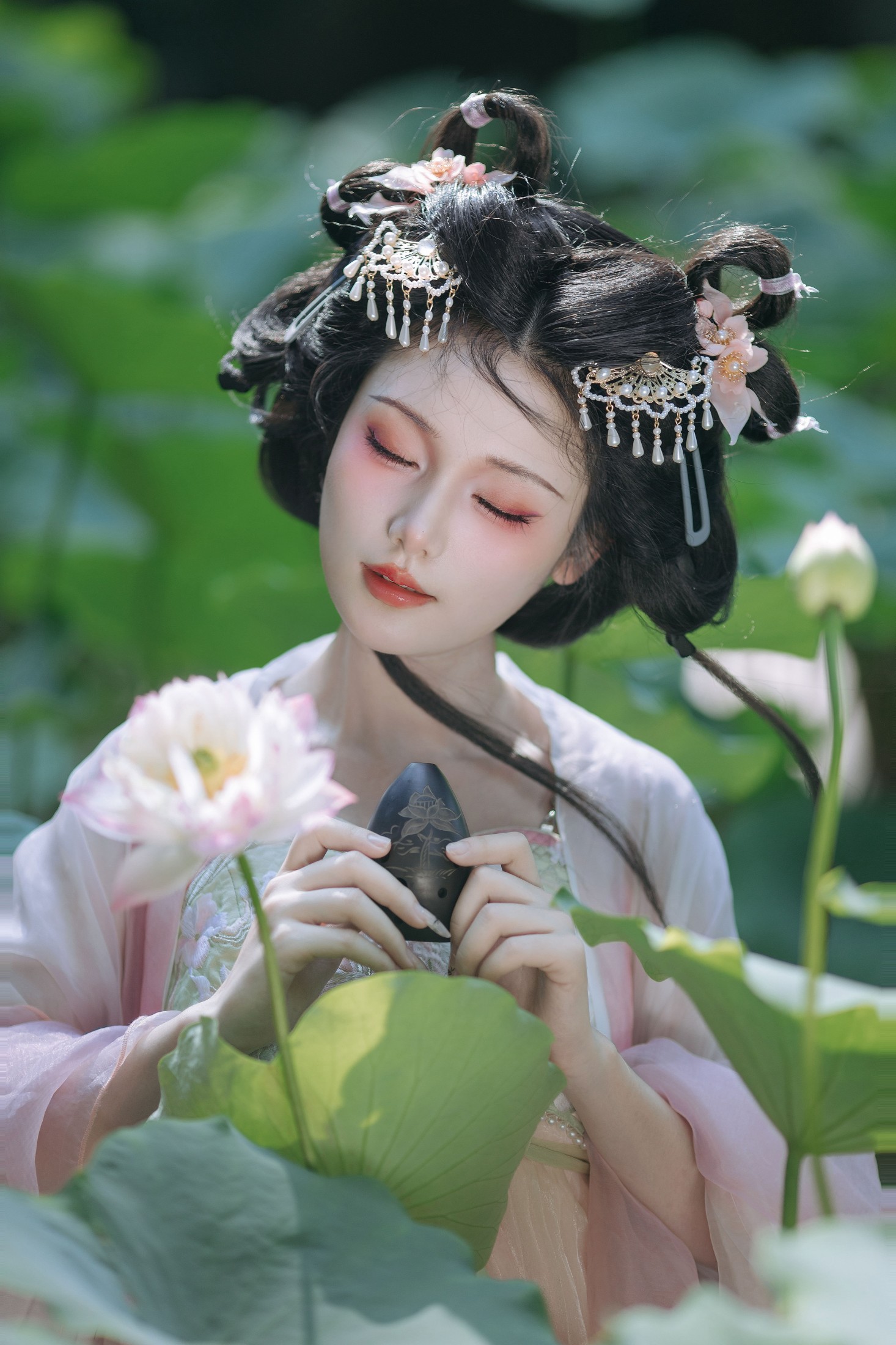 图片[5]-一枝沐瑶瑶 – 《小荷仙》[20P]-COS写真在线网