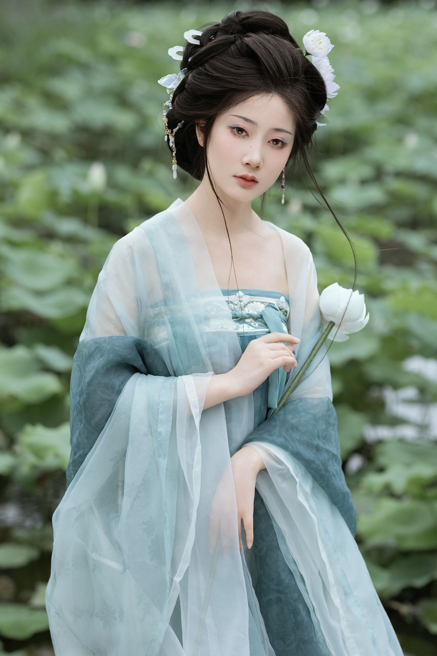 图片[3]-灵灵儿 – 《青荷》[31P]-COS写真在线网