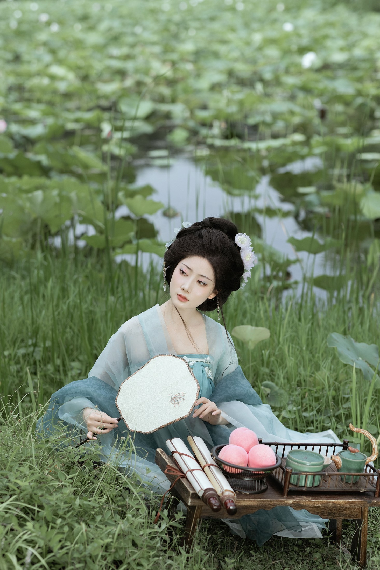 图片[5]-灵灵儿 – 《青荷》[31P]-COS写真在线网
