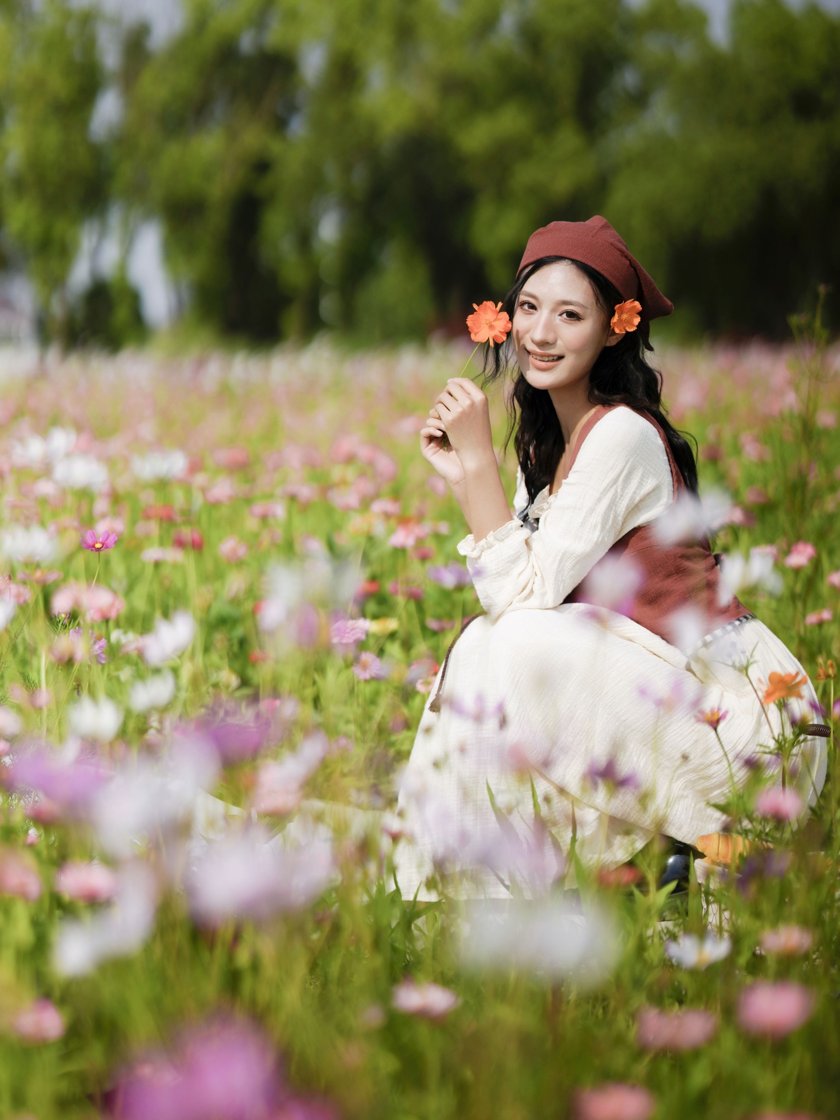 图片[3]-苗苗 – 《花海初夏》[26P]-COS写真在线网