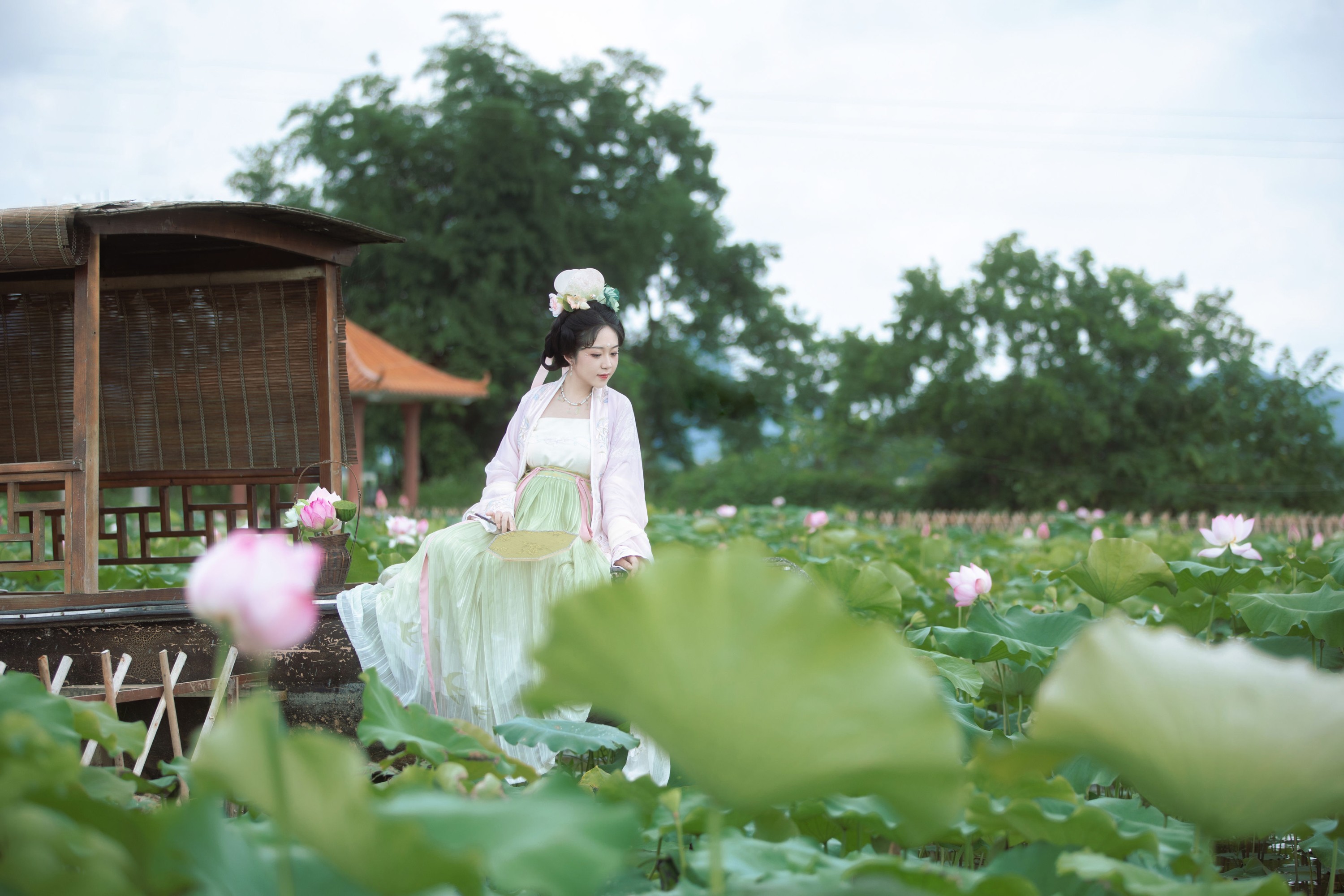 图片[5]-沉诗思 – 《采莲曲》[25P]-COS写真在线网