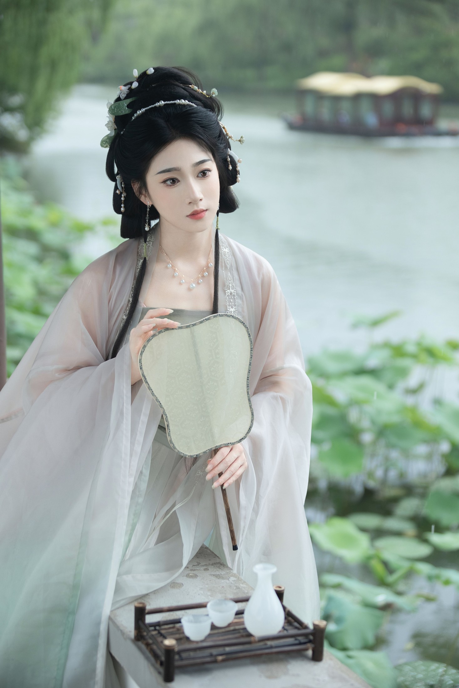 图片[5]-辣兔头 – 《梅雨赏荷》[29P]-COS写真在线网