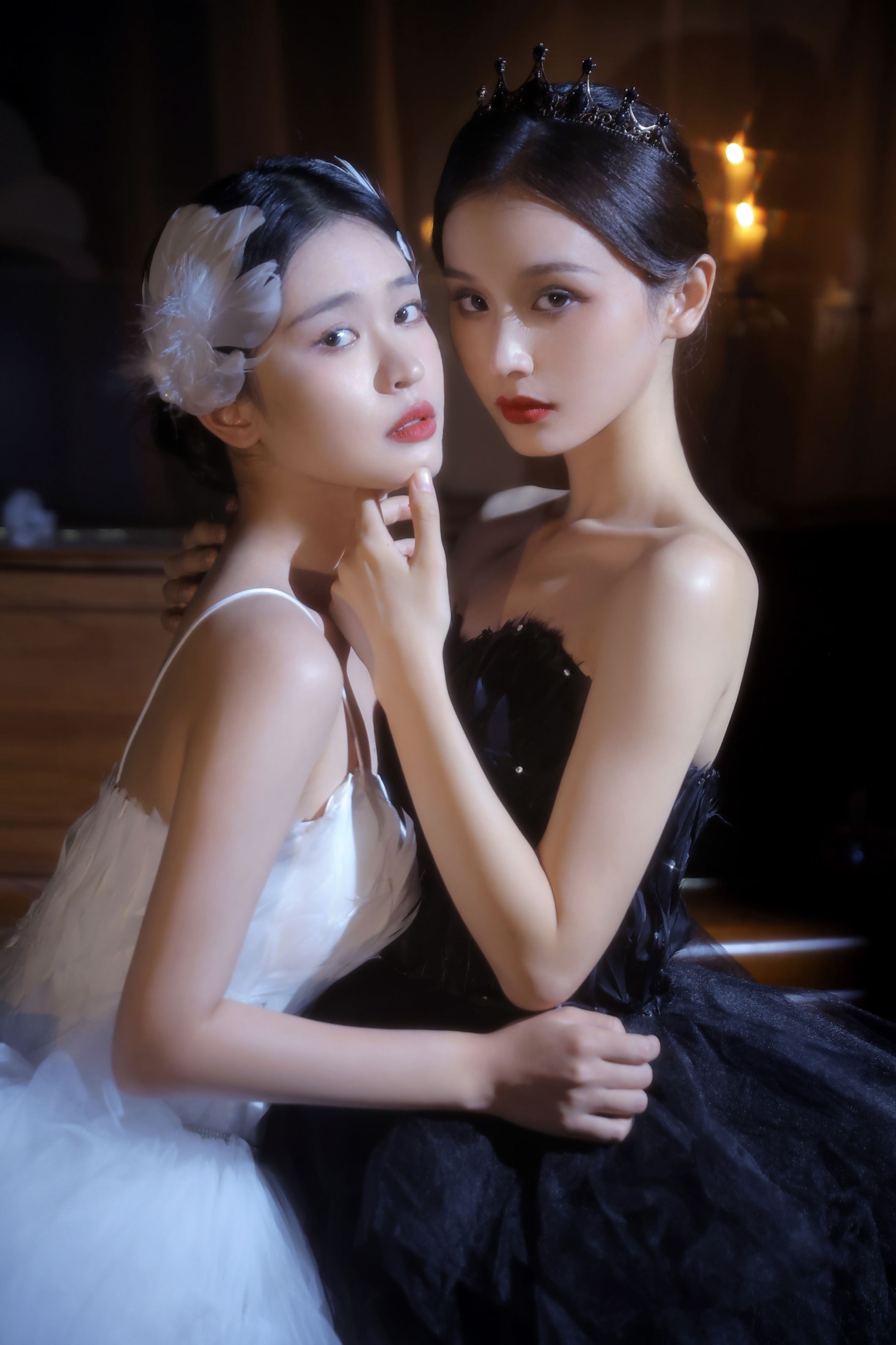 图片[4]-tina 彭小鸭呀 – 《黑白天鹅》[27P]-COS写真在线网