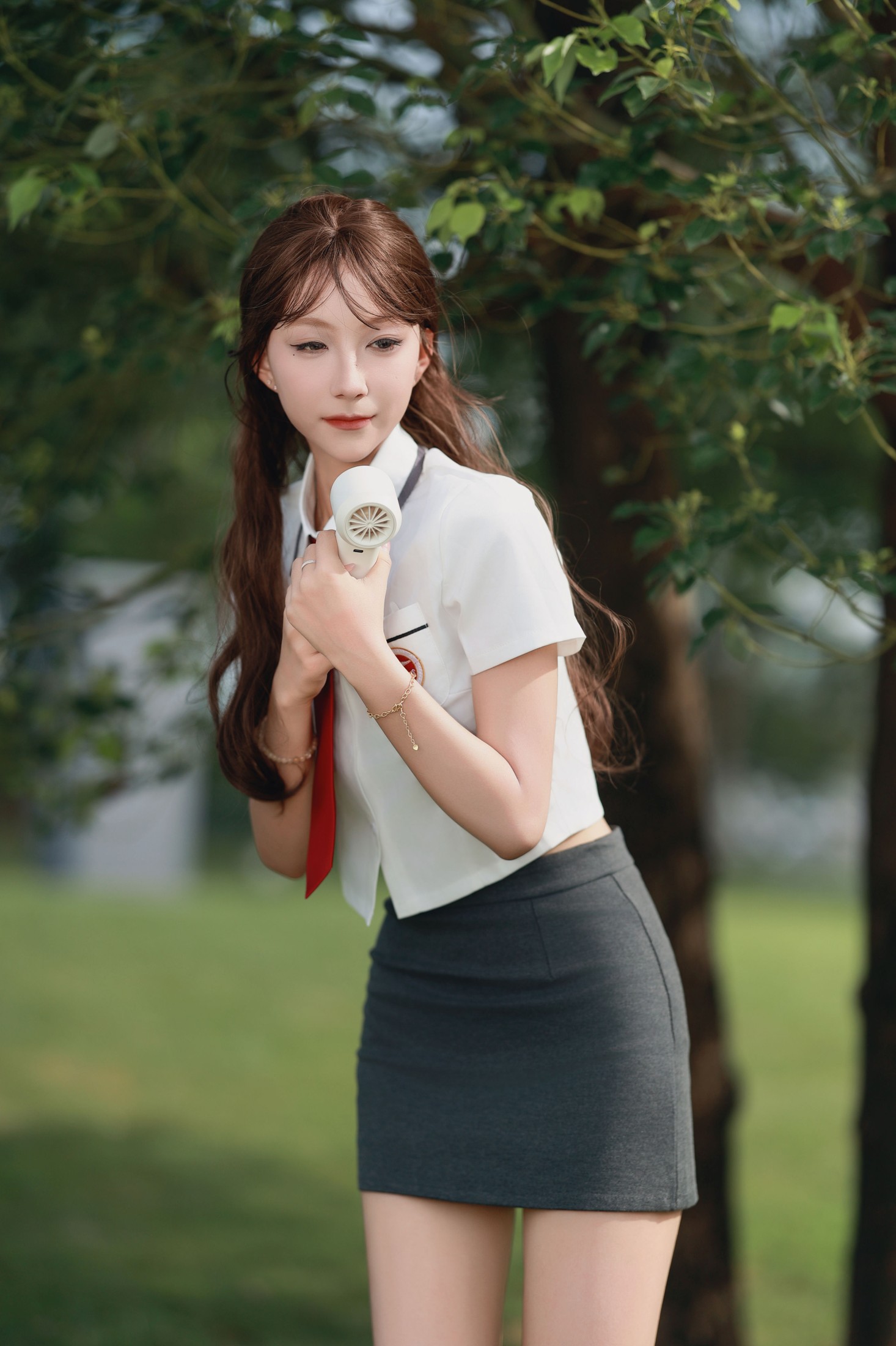 图片[4]-粥粥 – 《韩式JK女孩》[24P]-COS写真在线网