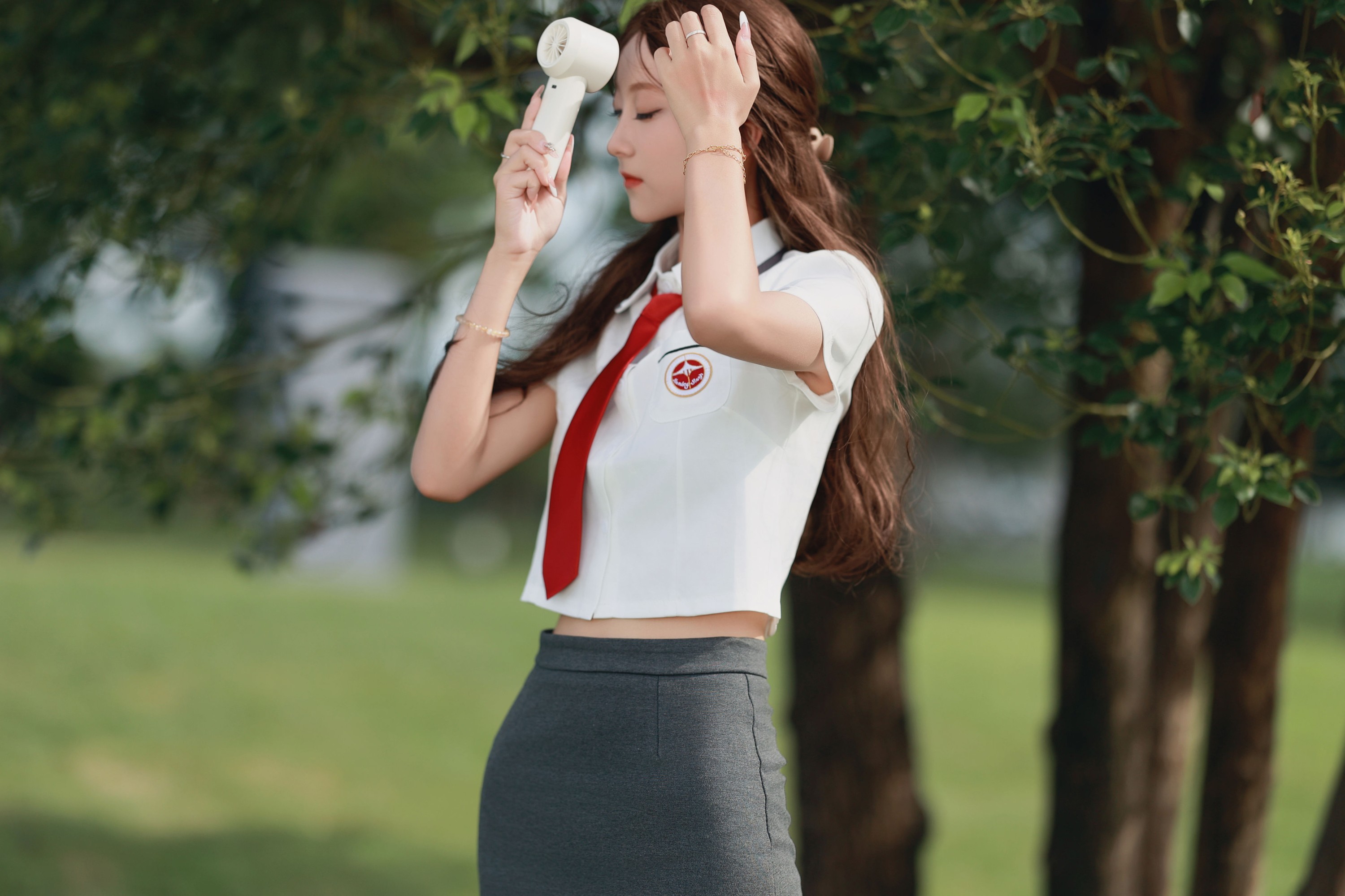 图片[5]-粥粥 – 《韩式JK女孩》[24P]-COS写真在线网