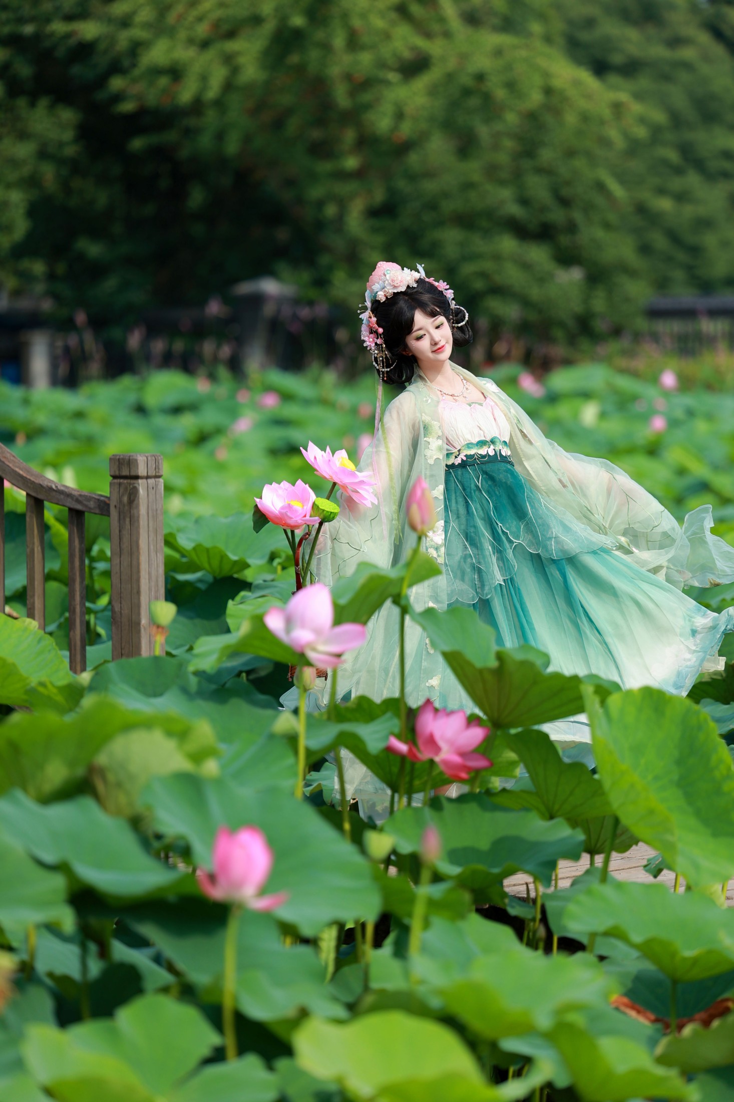 图片[3]-不可爱的禾禾喵 – 《十里芙蕖》[34P]-COS写真在线网