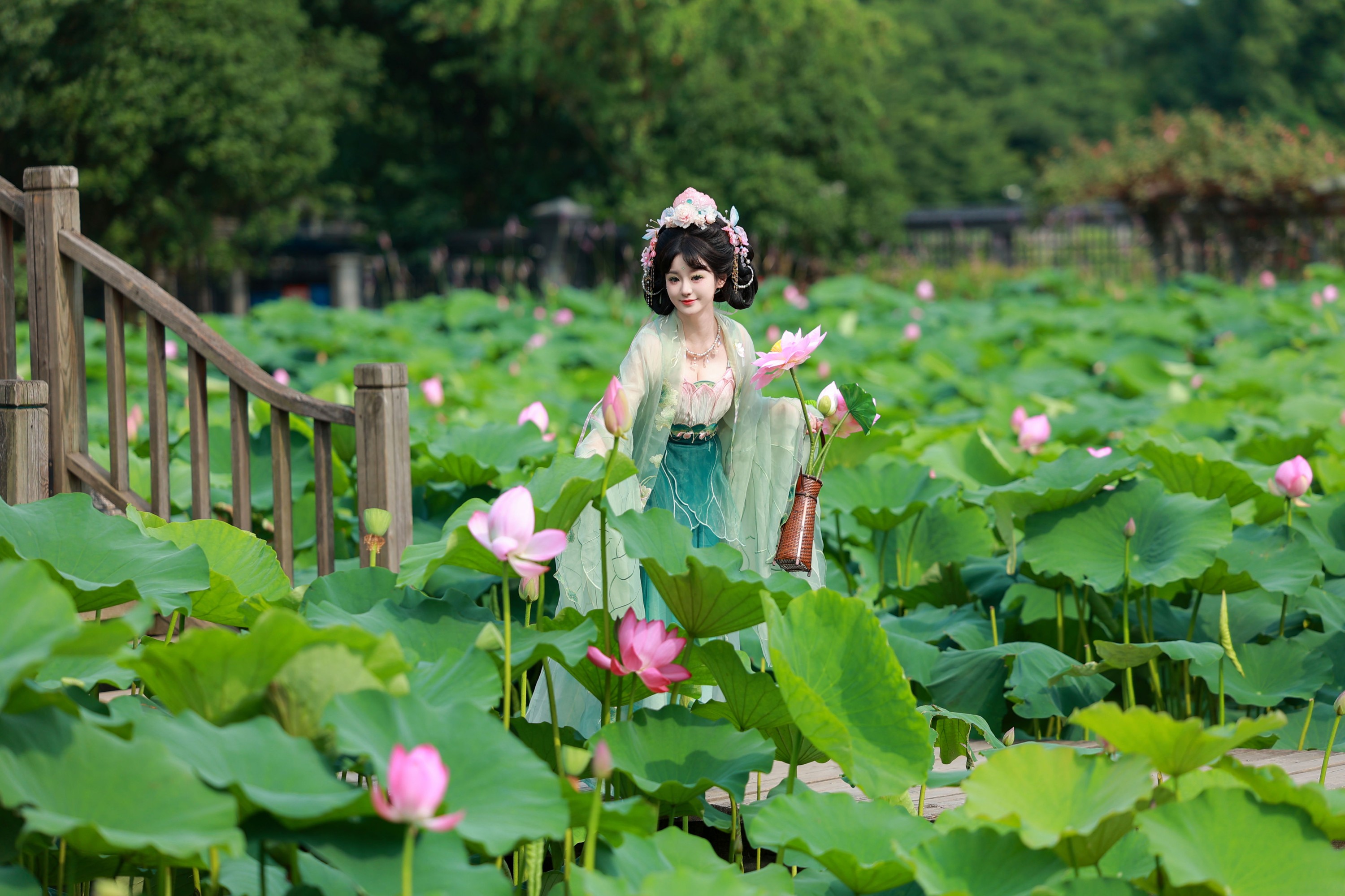 图片[4]-不可爱的禾禾喵 – 《十里芙蕖》[34P]-COS写真在线网