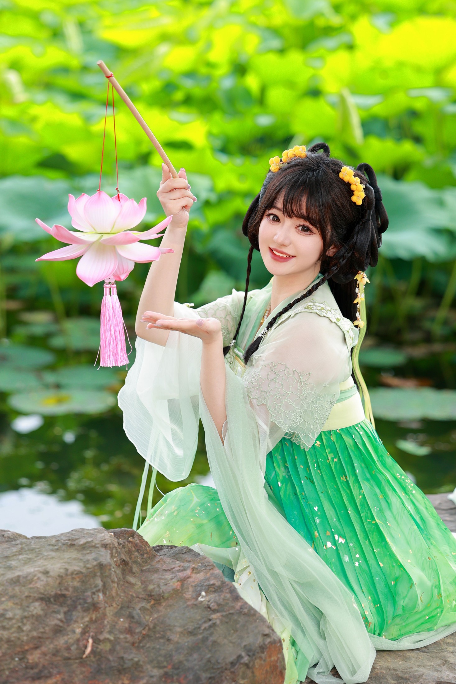 图片[3]-不可爱的禾禾喵 – 《荷塘少女》[28P]-COS写真在线网