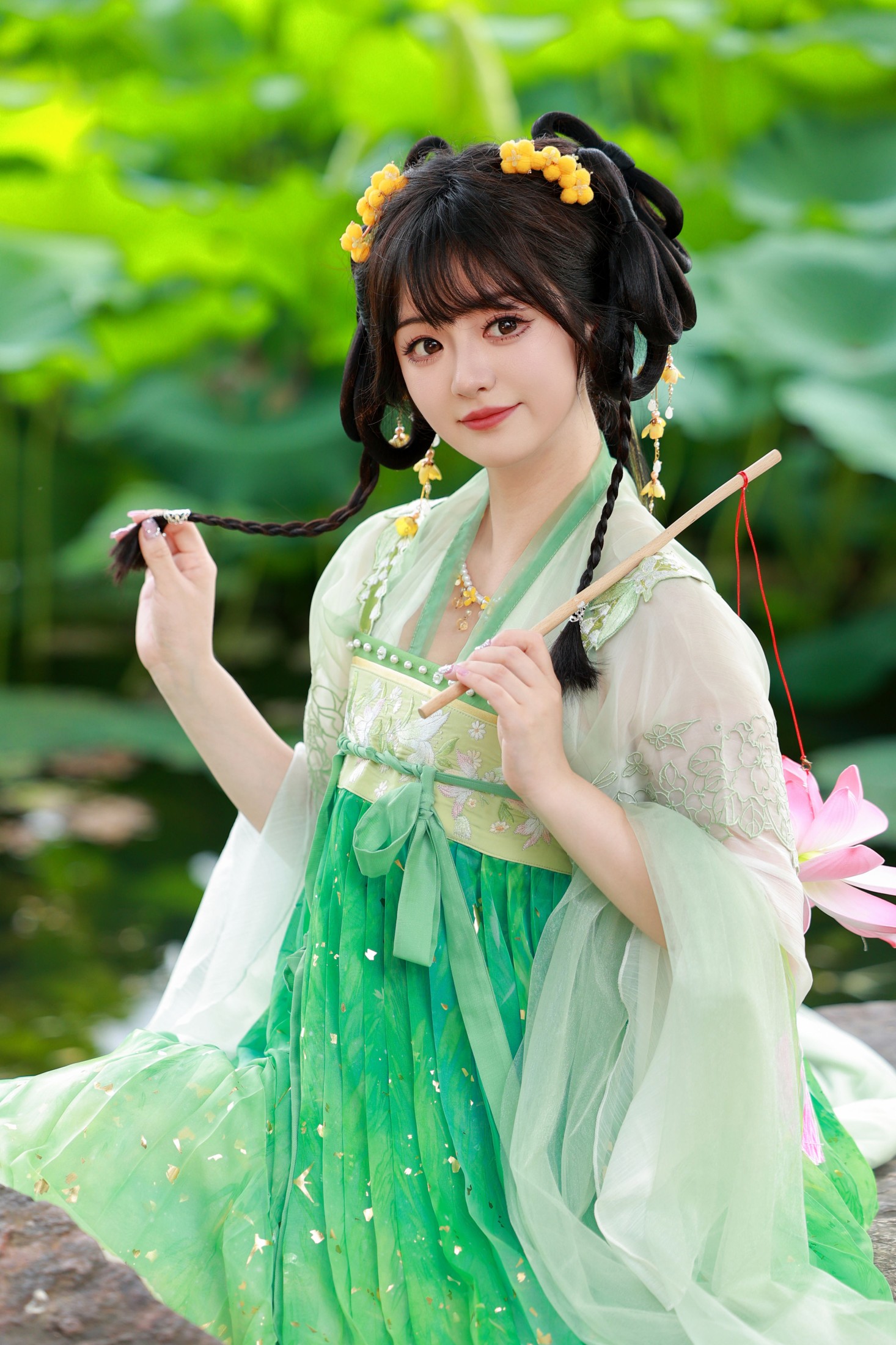 图片[4]-不可爱的禾禾喵 – 《荷塘少女》[28P]-COS写真在线网