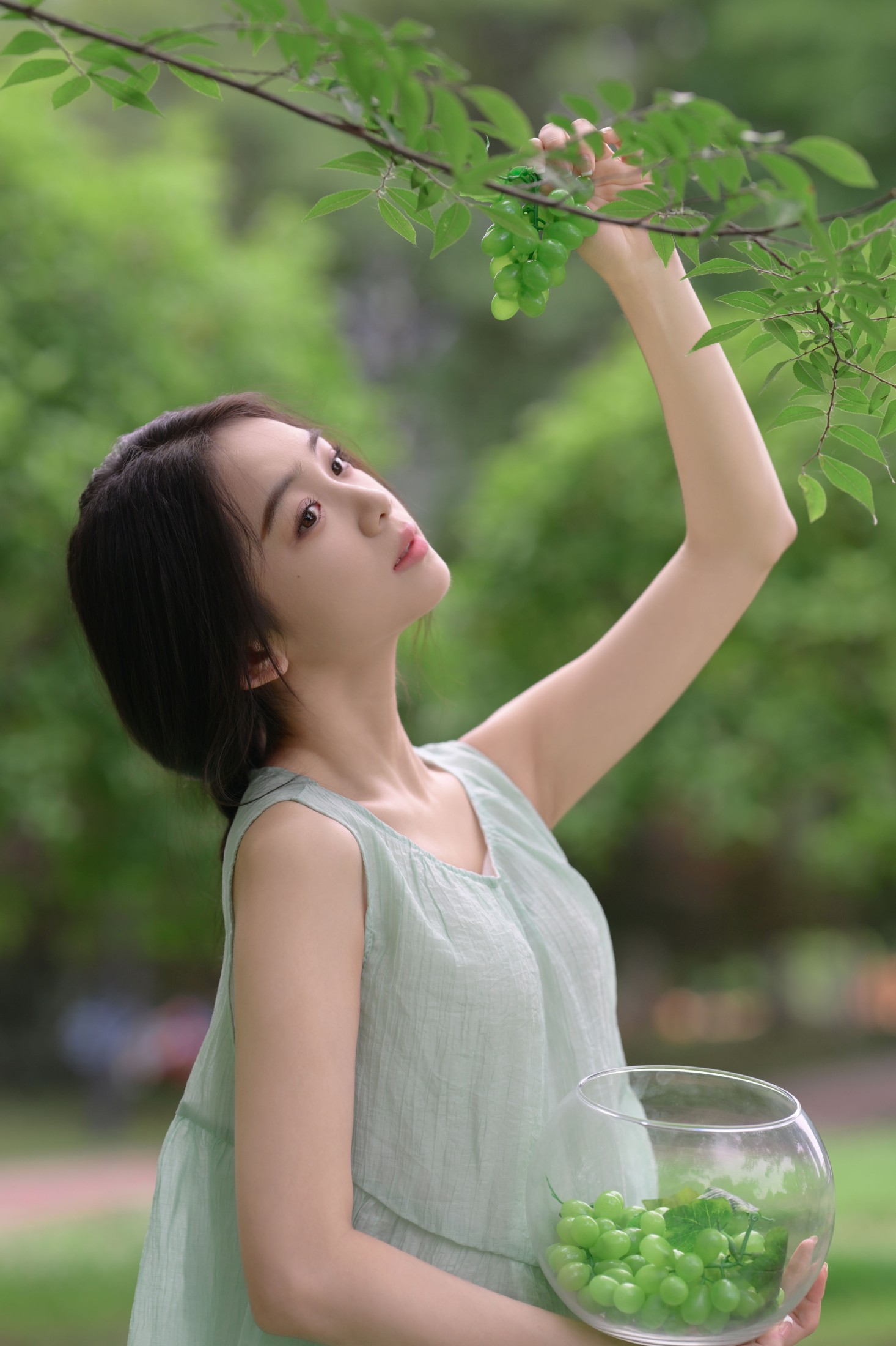 图片[5]-我不刷鸟 – 《与绿色同频的夏天》[29P]-COS写真在线网