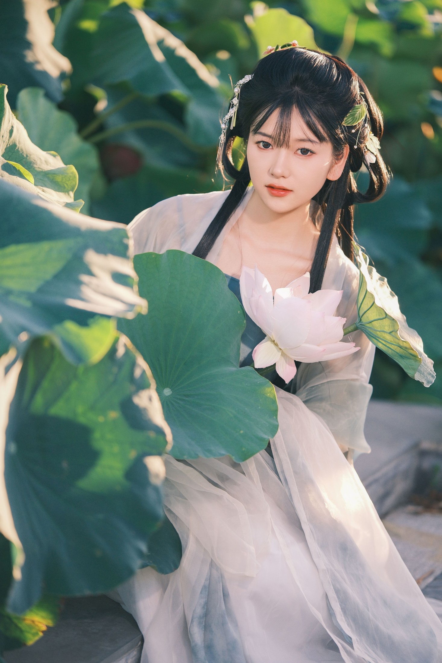 图片[3]-静静 – 《误入莲花深处》[25P]-COS写真在线网