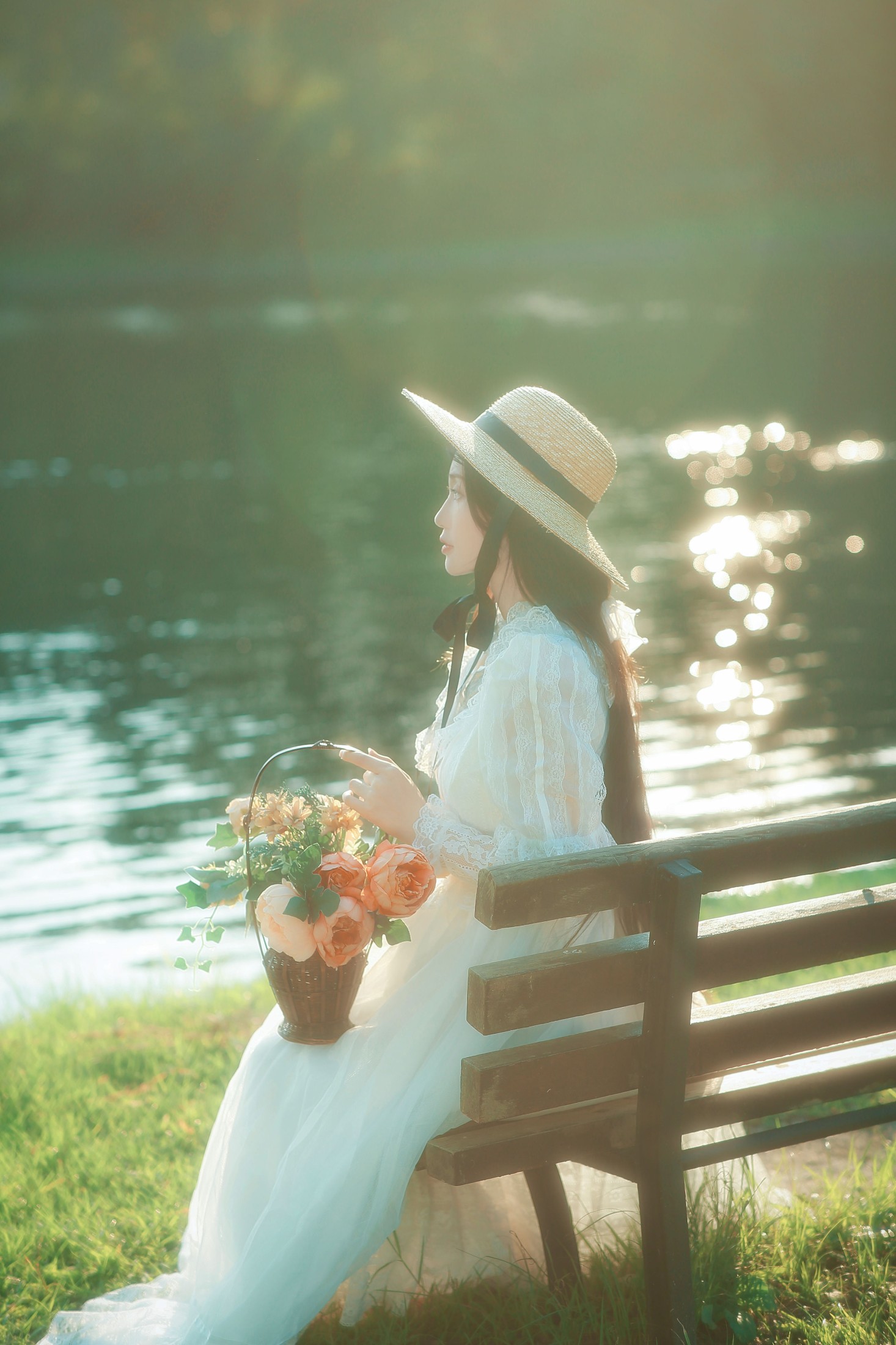 图片[5]-柳柳杨柳柳_  – 《湖边假日》[39P]-COS写真在线网