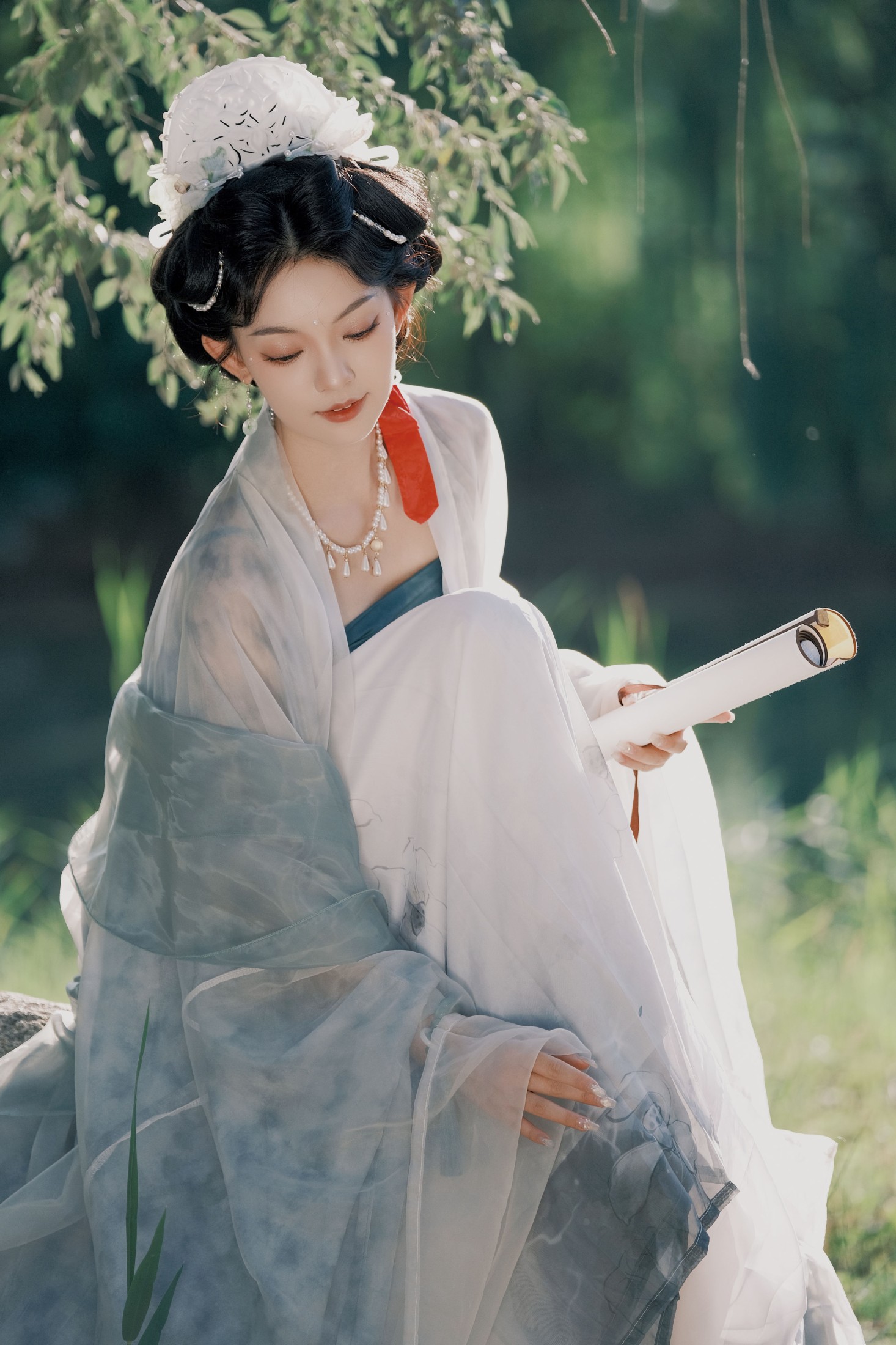 图片[5]-秋秋 – 《夏荷》[22P]-COS写真在线网