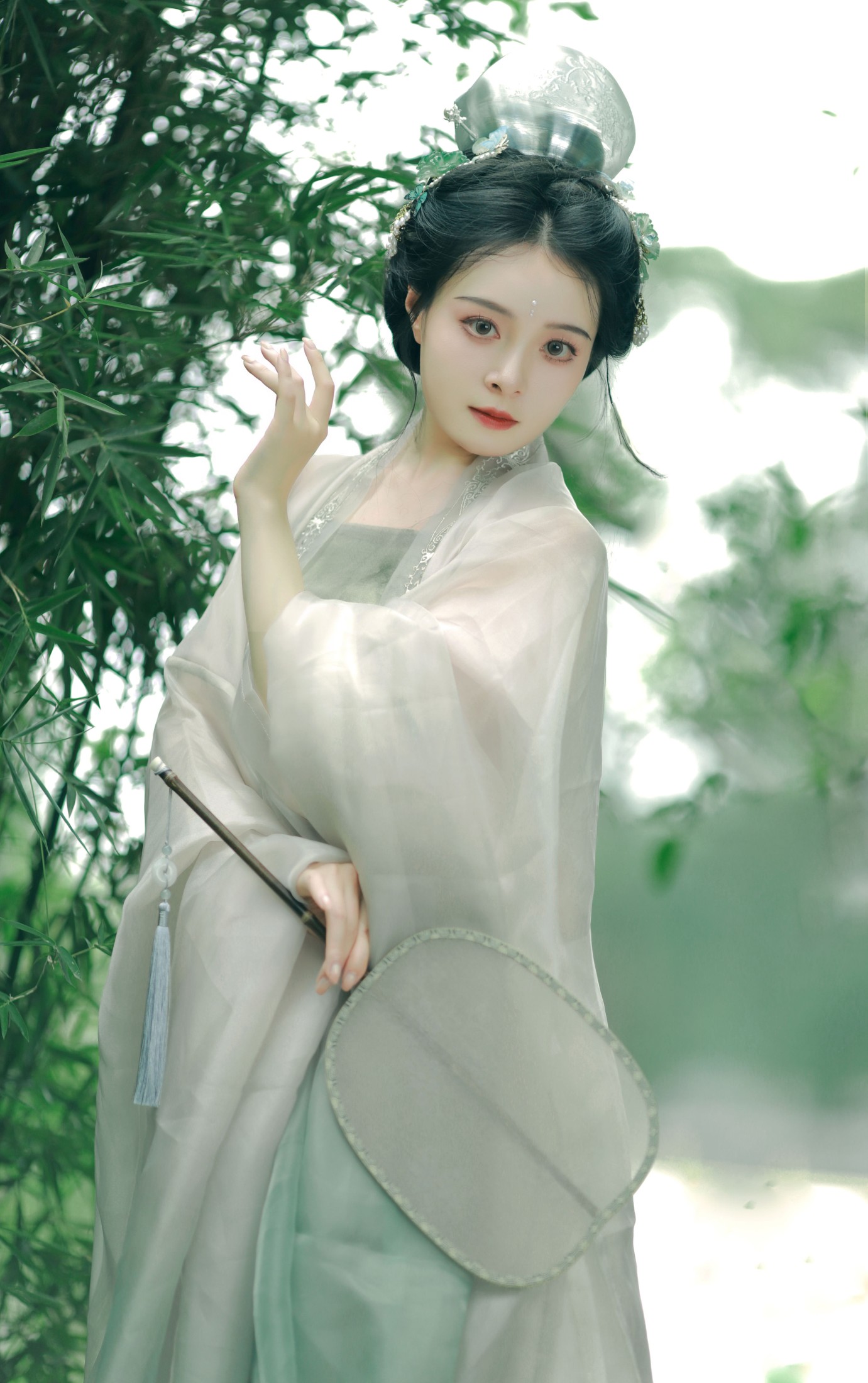 图片[4]-岁岁如意 – 《观荷》[22P]-COS写真在线网
