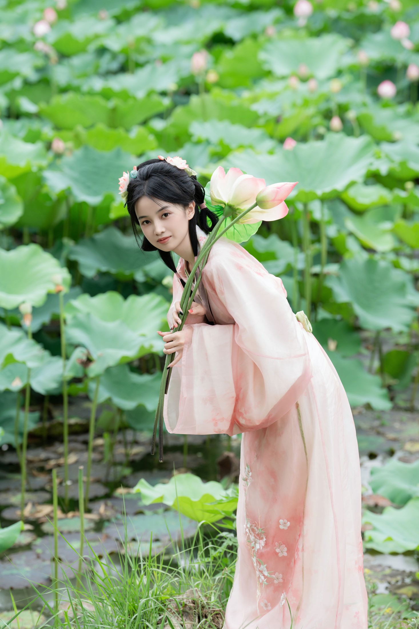 图片[5]-spring – 《接天莲叶无穷碧》[25P]-COS写真在线网