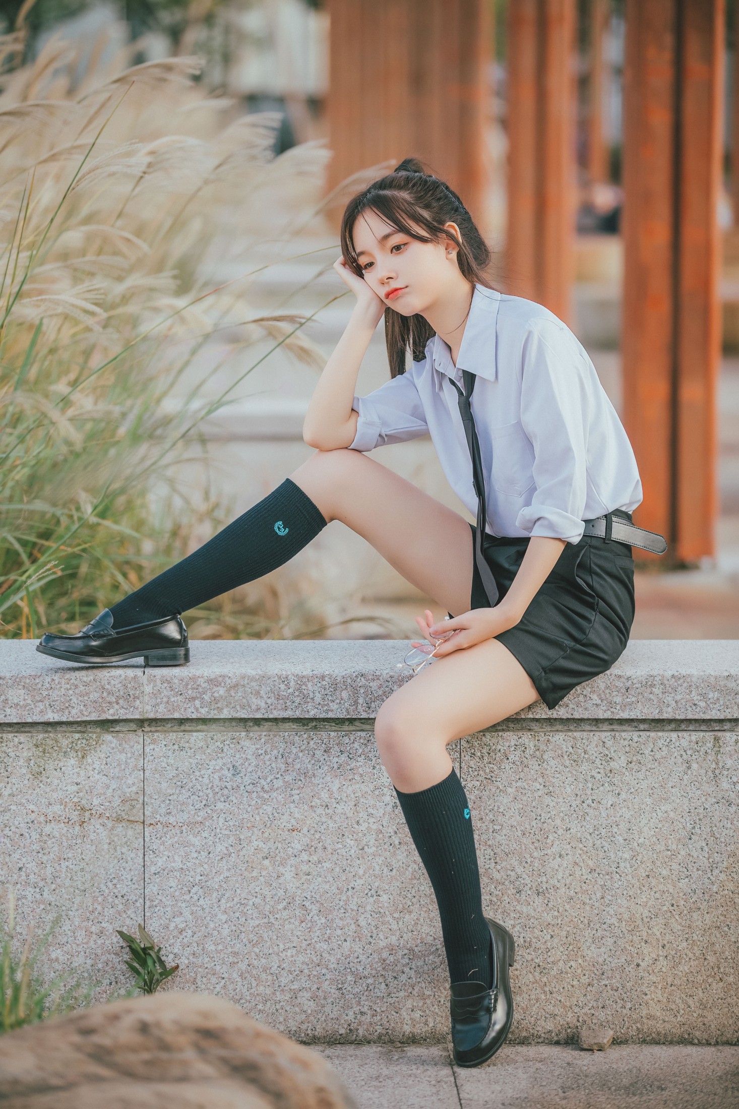 图片[5]-徐十七嘛 – 《酷酷学姐》[33P]-COS写真在线网