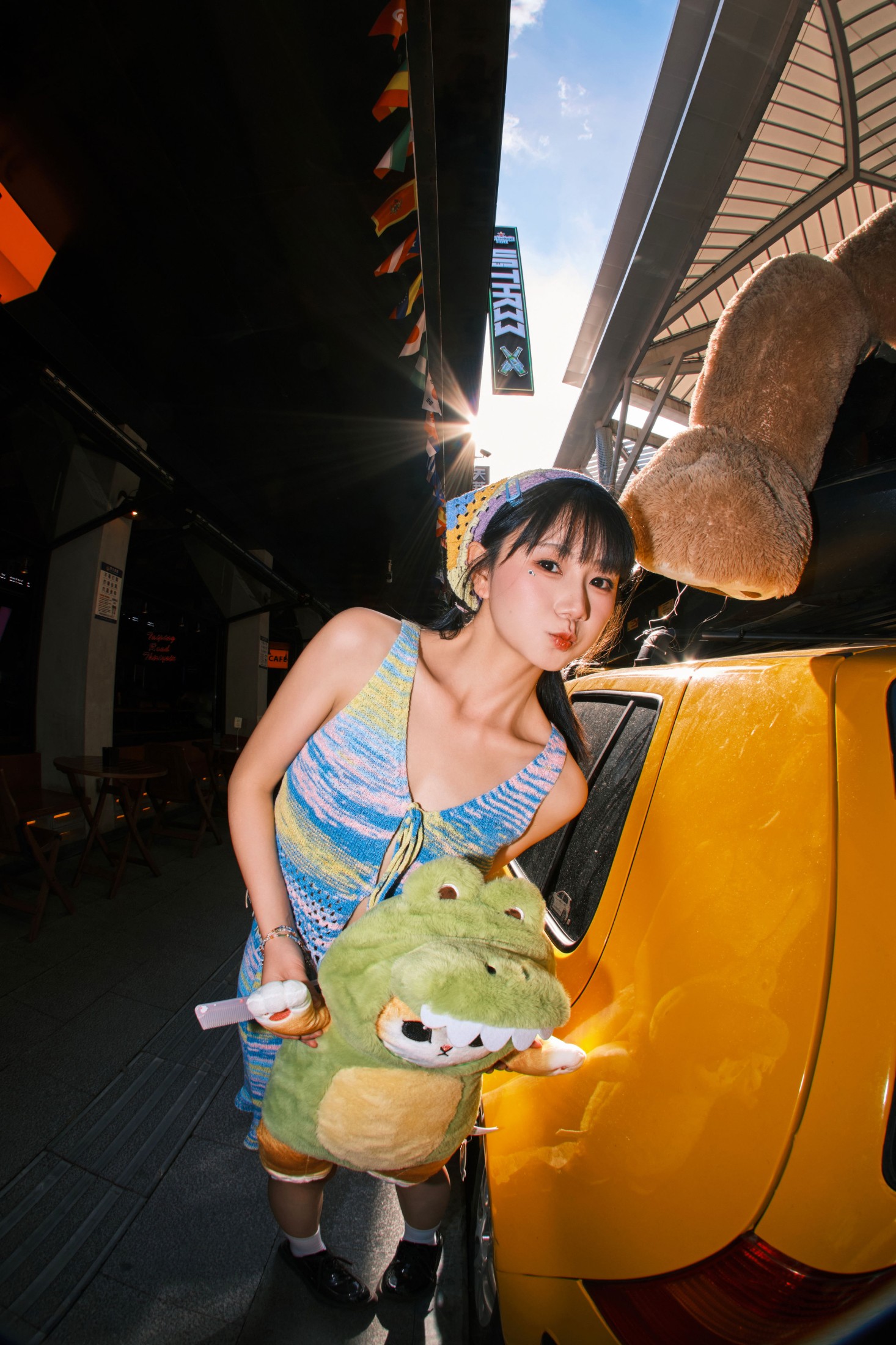 图片[3]-肉宋堡 – 《多巴胺鱼眼街拍》[22P]-COS写真在线网