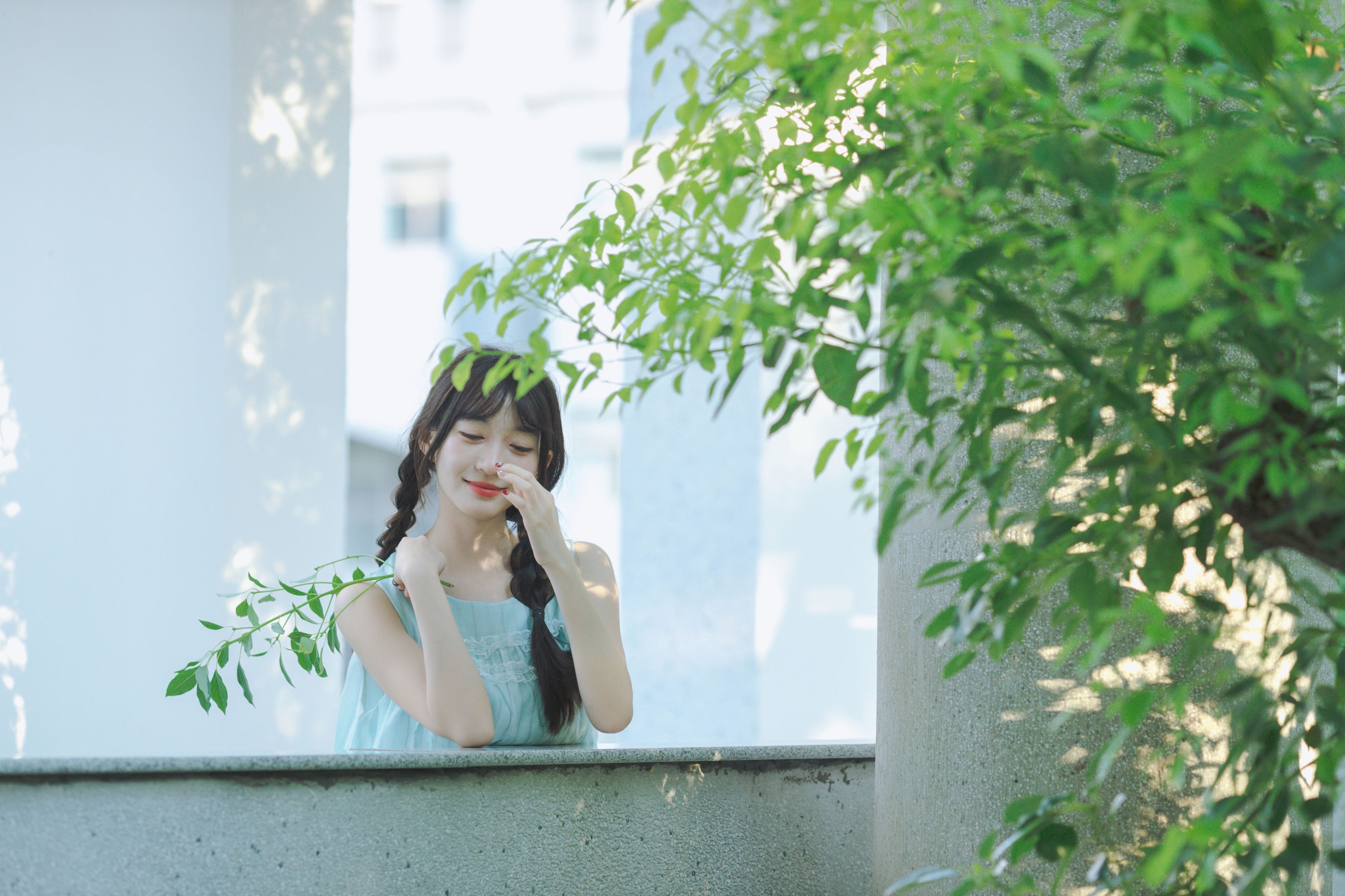 图片[5]-吃口汤圆吗 – 《青色夏日》[22P]-COS写真在线网