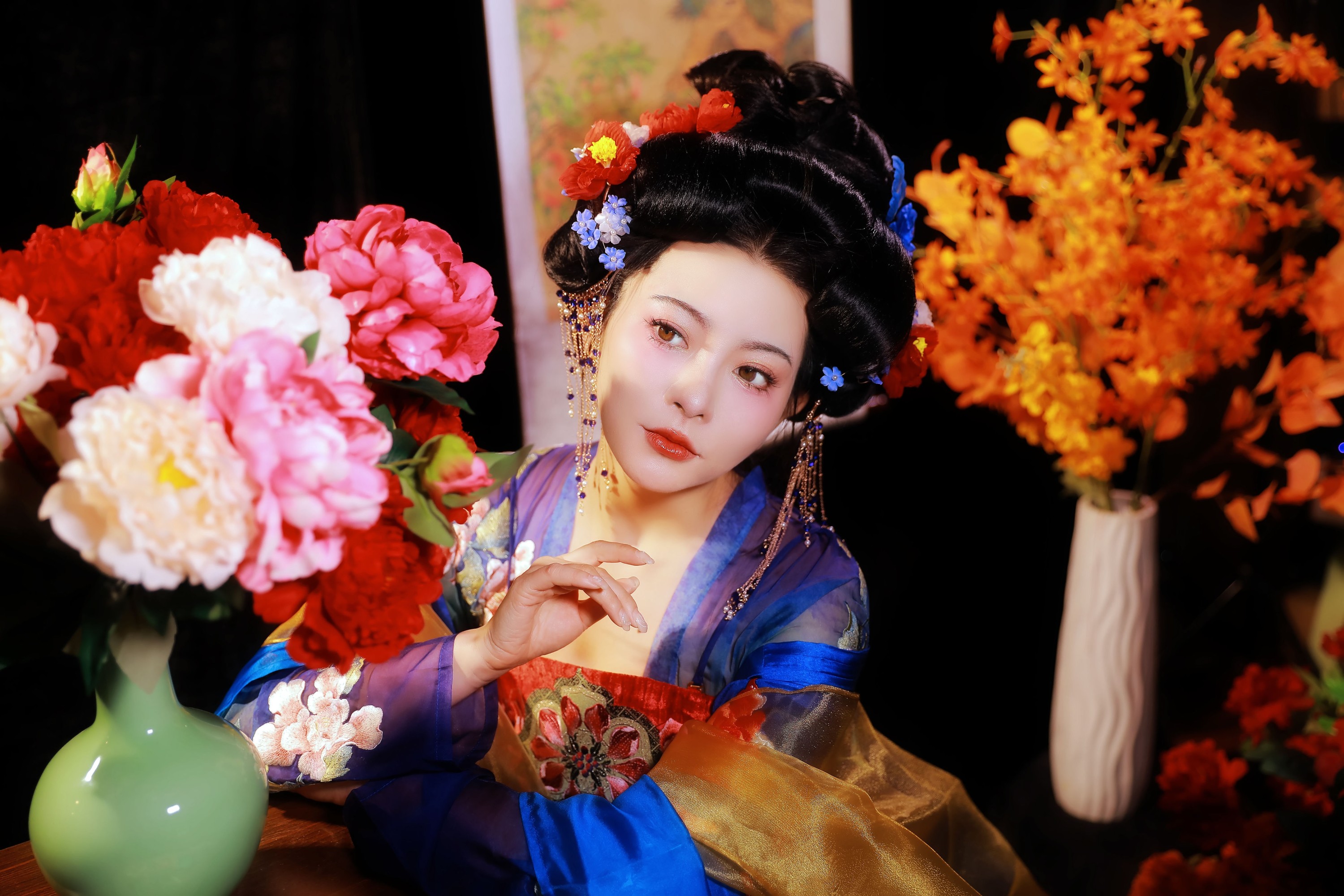 图片[4]-猫子子 – 《花想容》[20P]-COS写真在线网