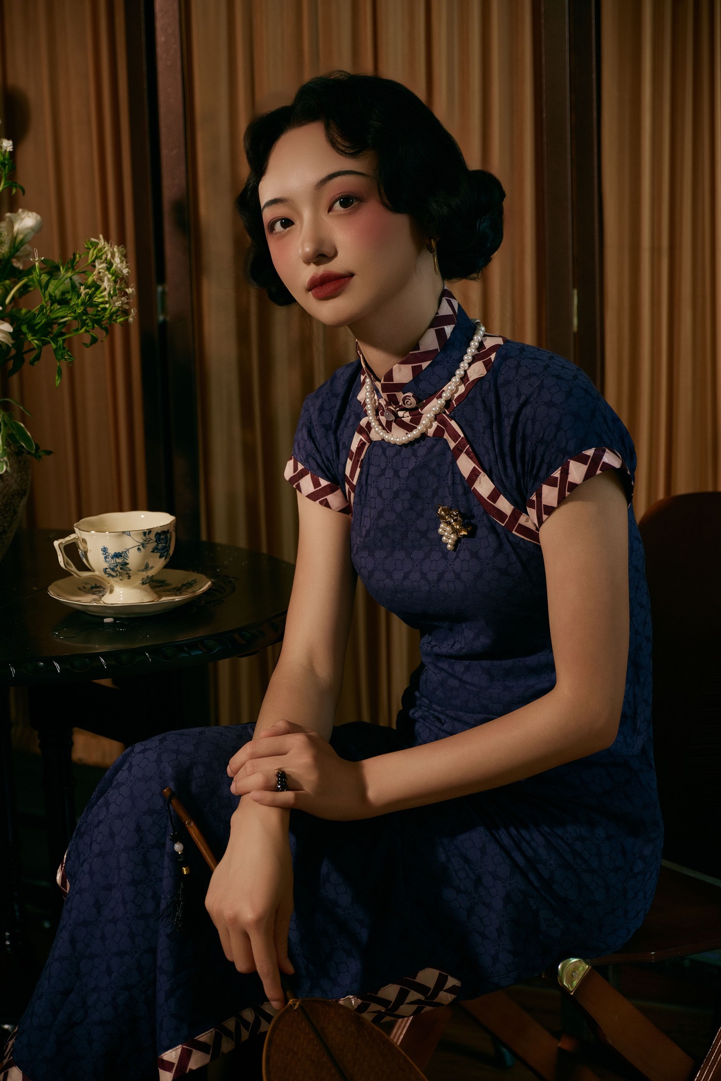 图片[3]-小羊爱干饭 – 《旗袍美人》[22P]-COS写真在线网