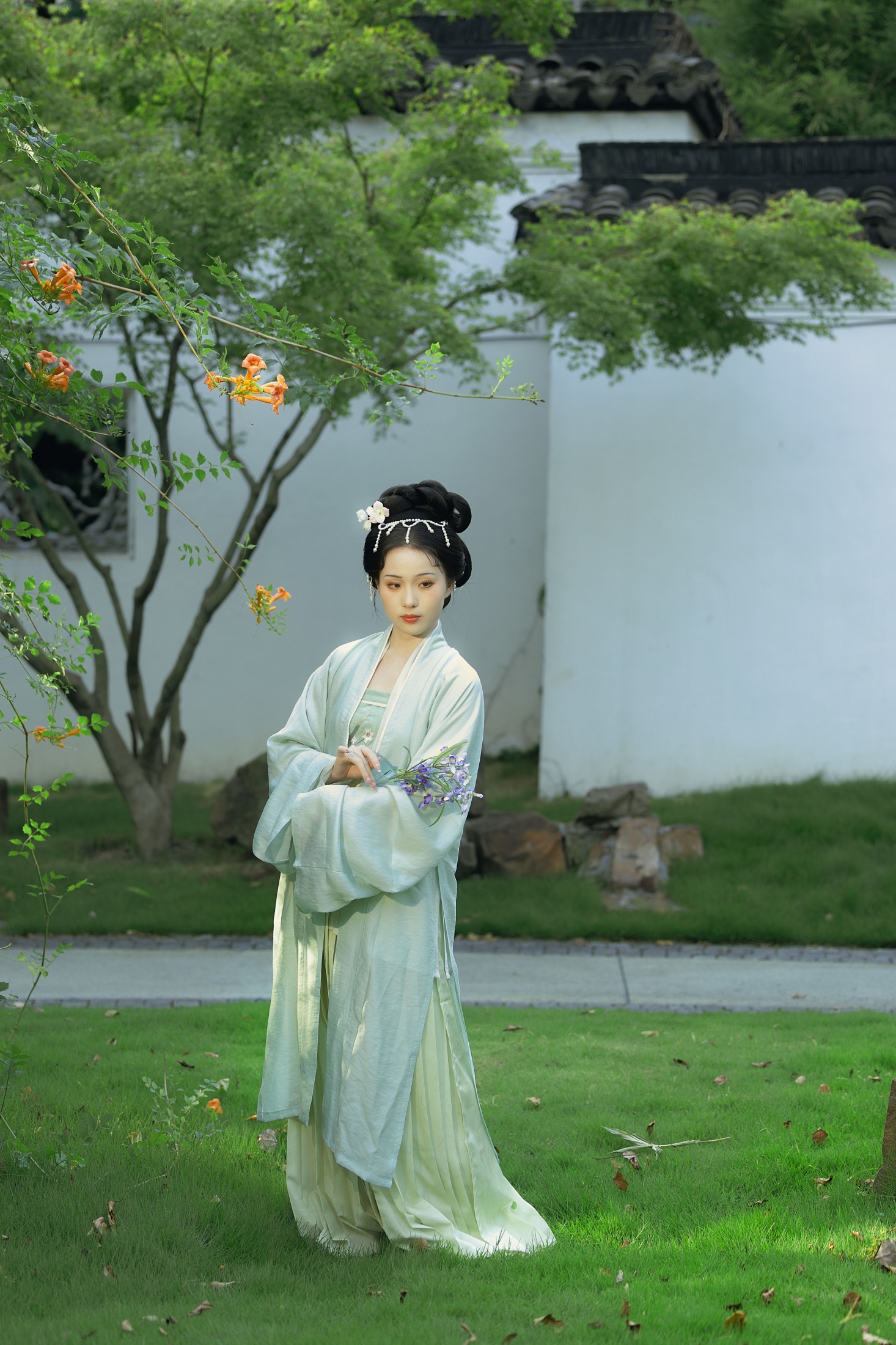 图片[5]-方嘉嘉 – 《晚回舟》[22P]-COS写真在线网