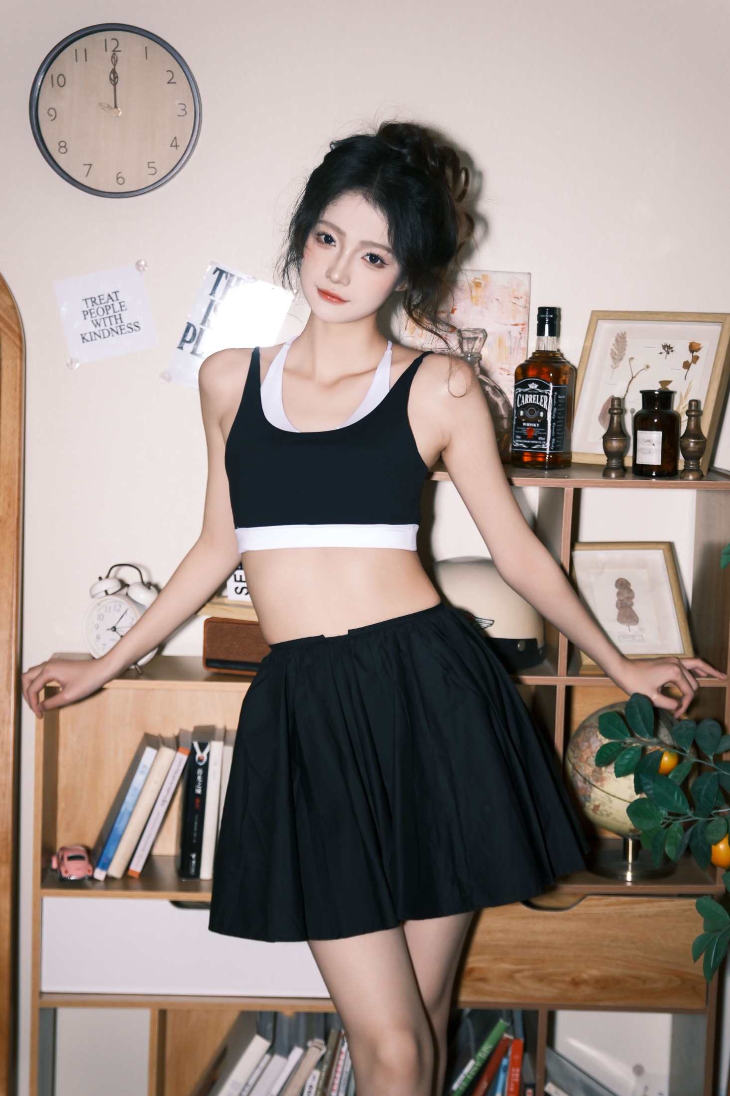 图片[4]-小呆同学 – 《美式辣妹》[34P]-COS写真在线网