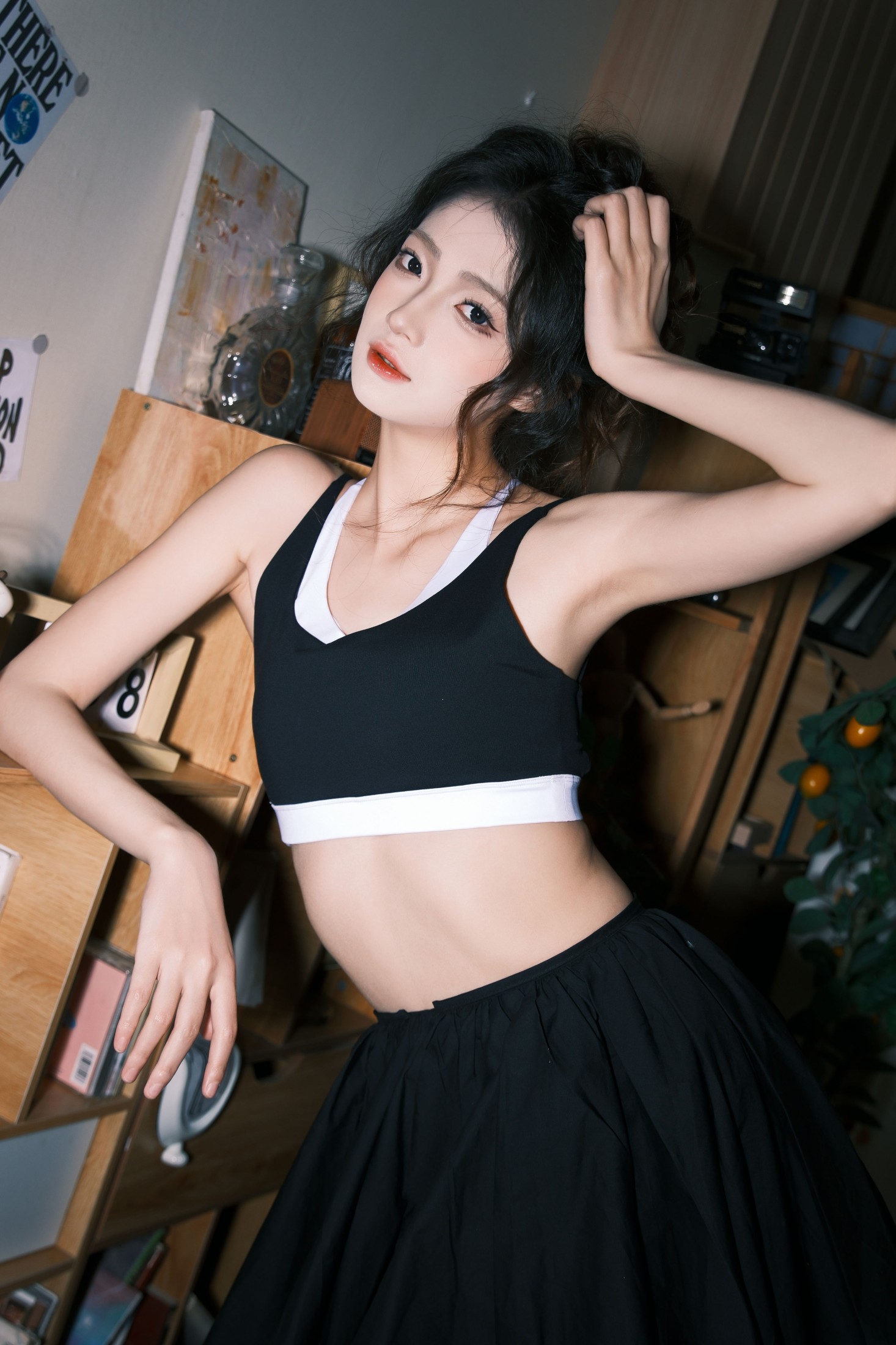 图片[3]-小呆同学 – 《美式辣妹》[34P]-COS写真在线网