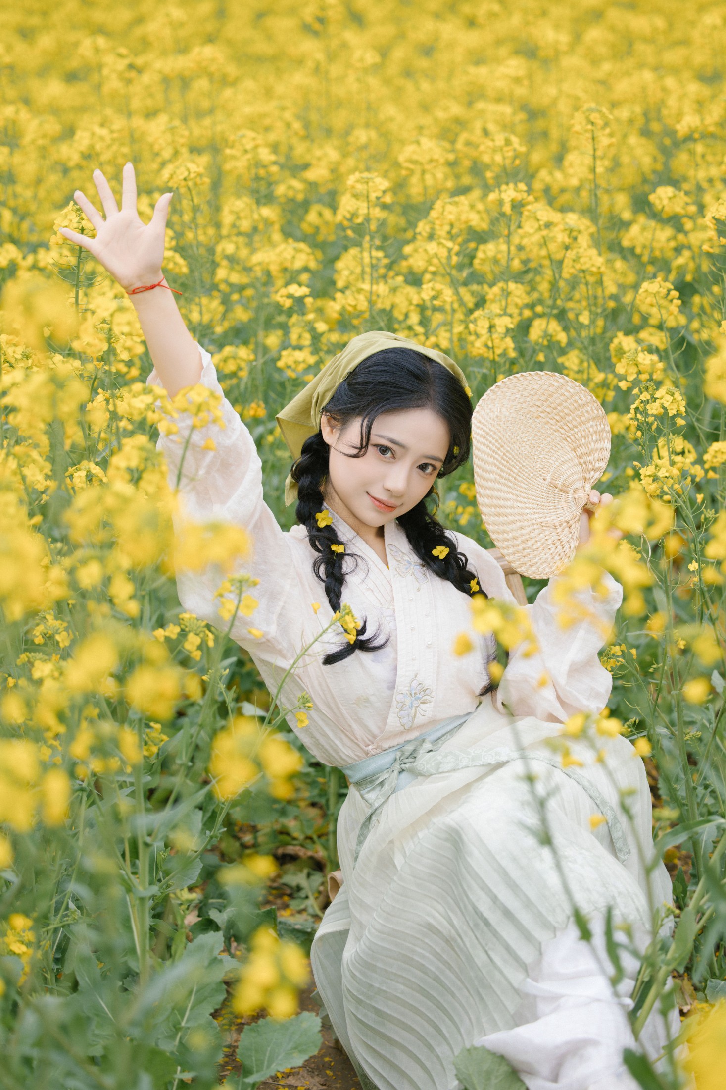 图片[5]-衔鹿 – 《油菜花与少女》[34P]-COS写真在线网