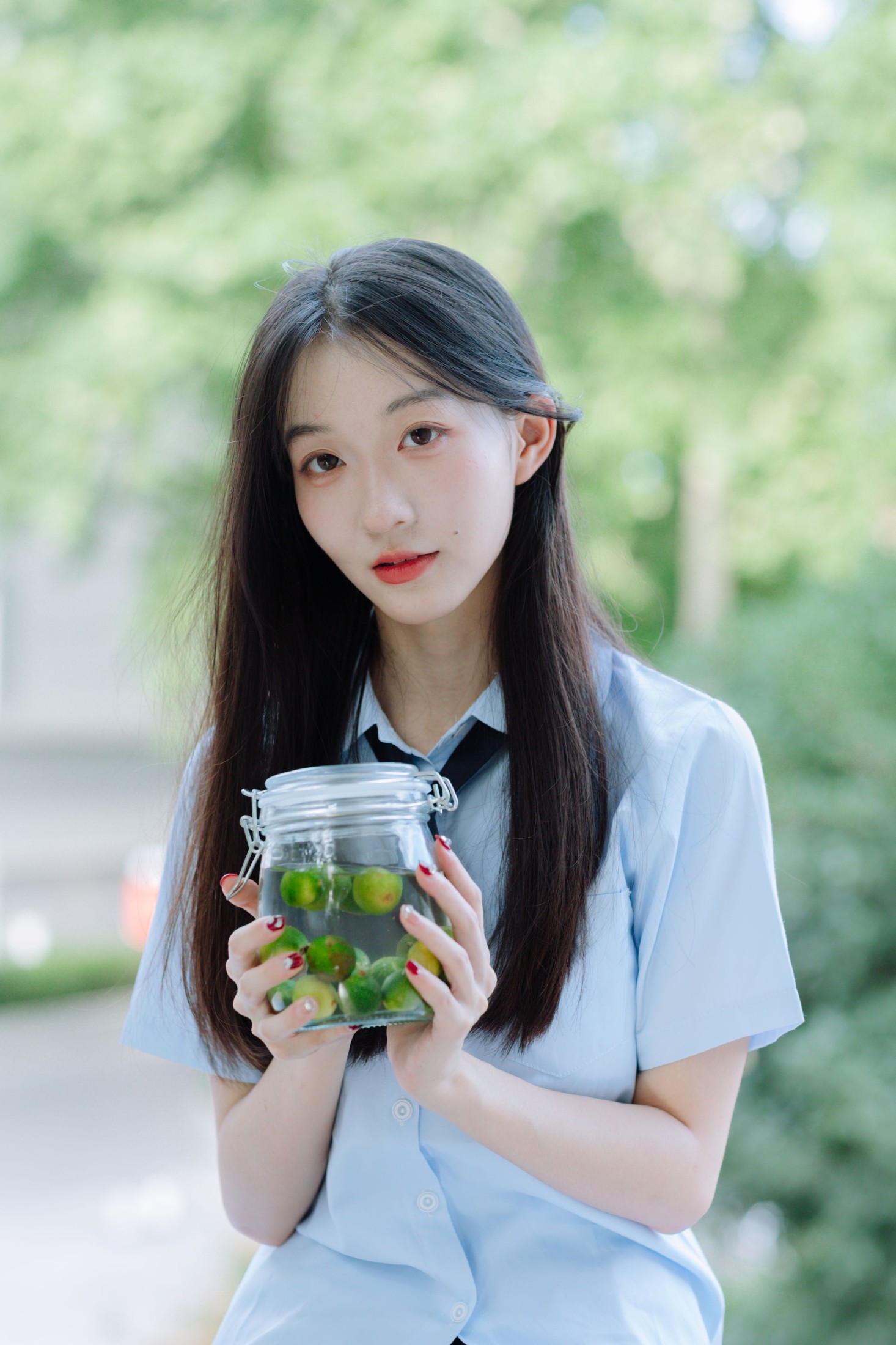 图片[3]-吃口汤圆吗 – 《女学生的夏天》[28P]-COS写真在线网