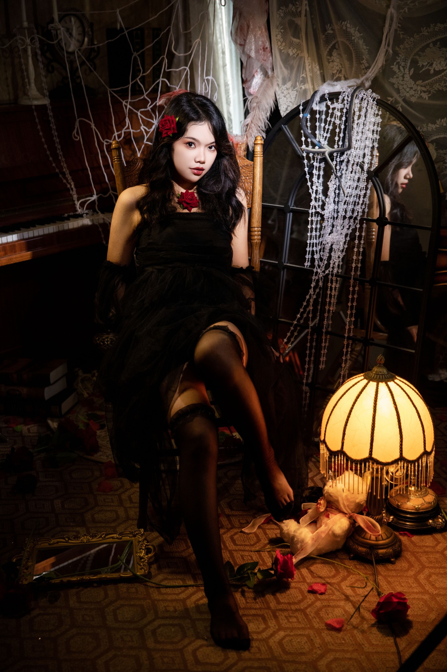 图片[3]-婉仪 – 《玫瑰女郎》[22P]-COS写真在线网