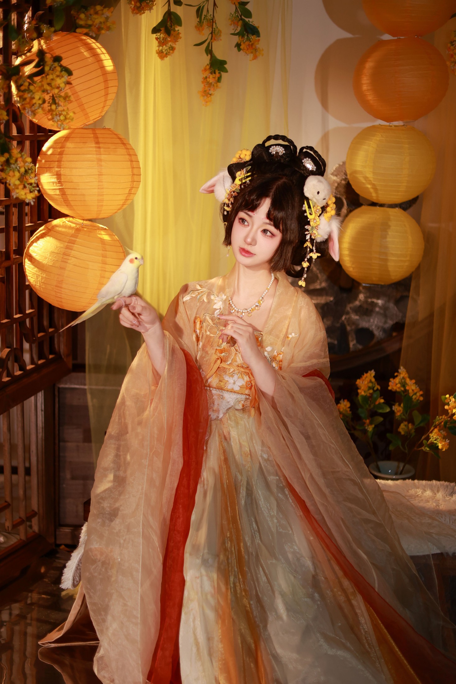 图片[3]-不可爱的禾禾喵 – 《中秋》[27P]-COS写真在线网
