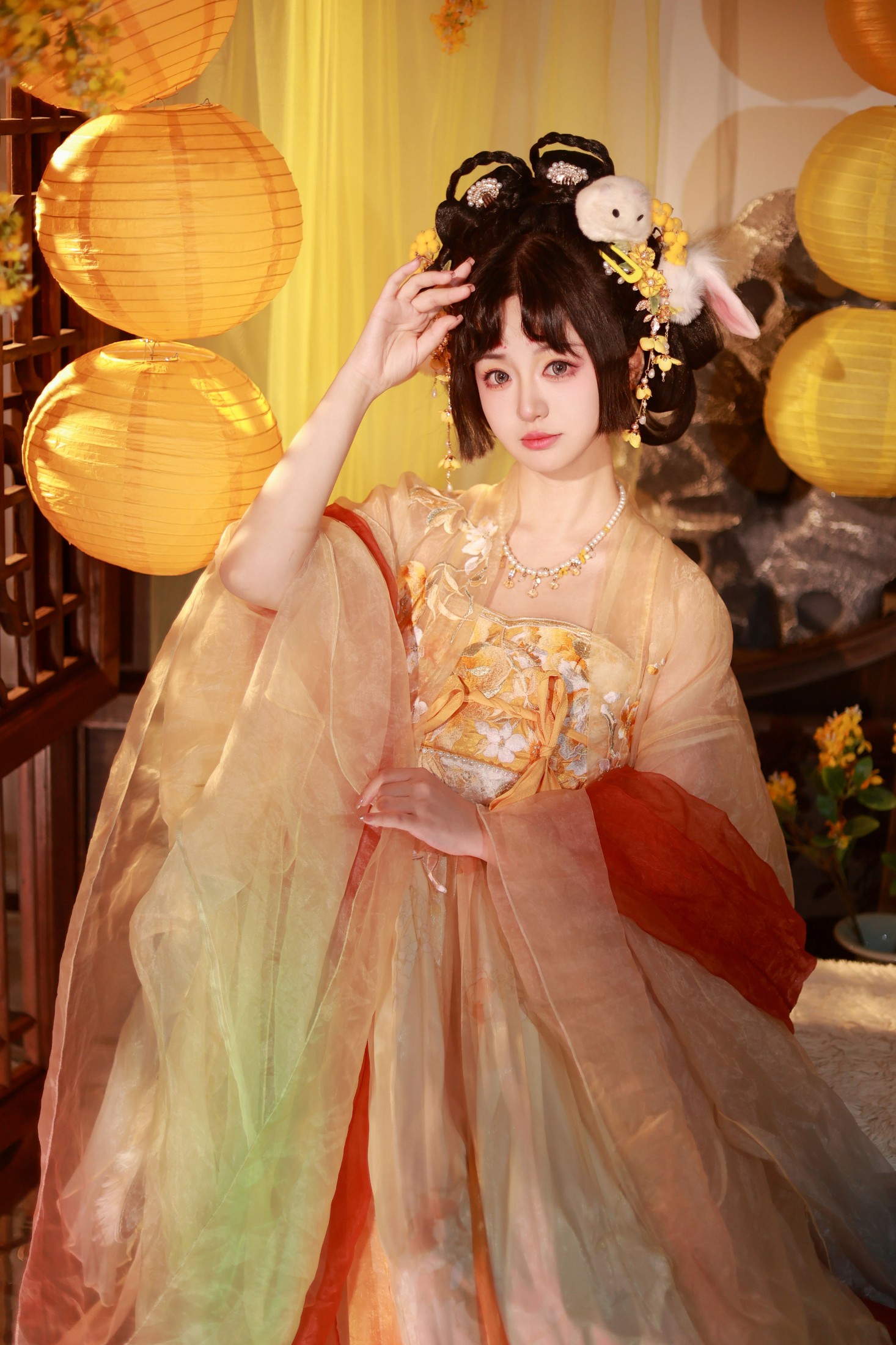 图片[5]-不可爱的禾禾喵 – 《中秋》[27P]-COS写真在线网