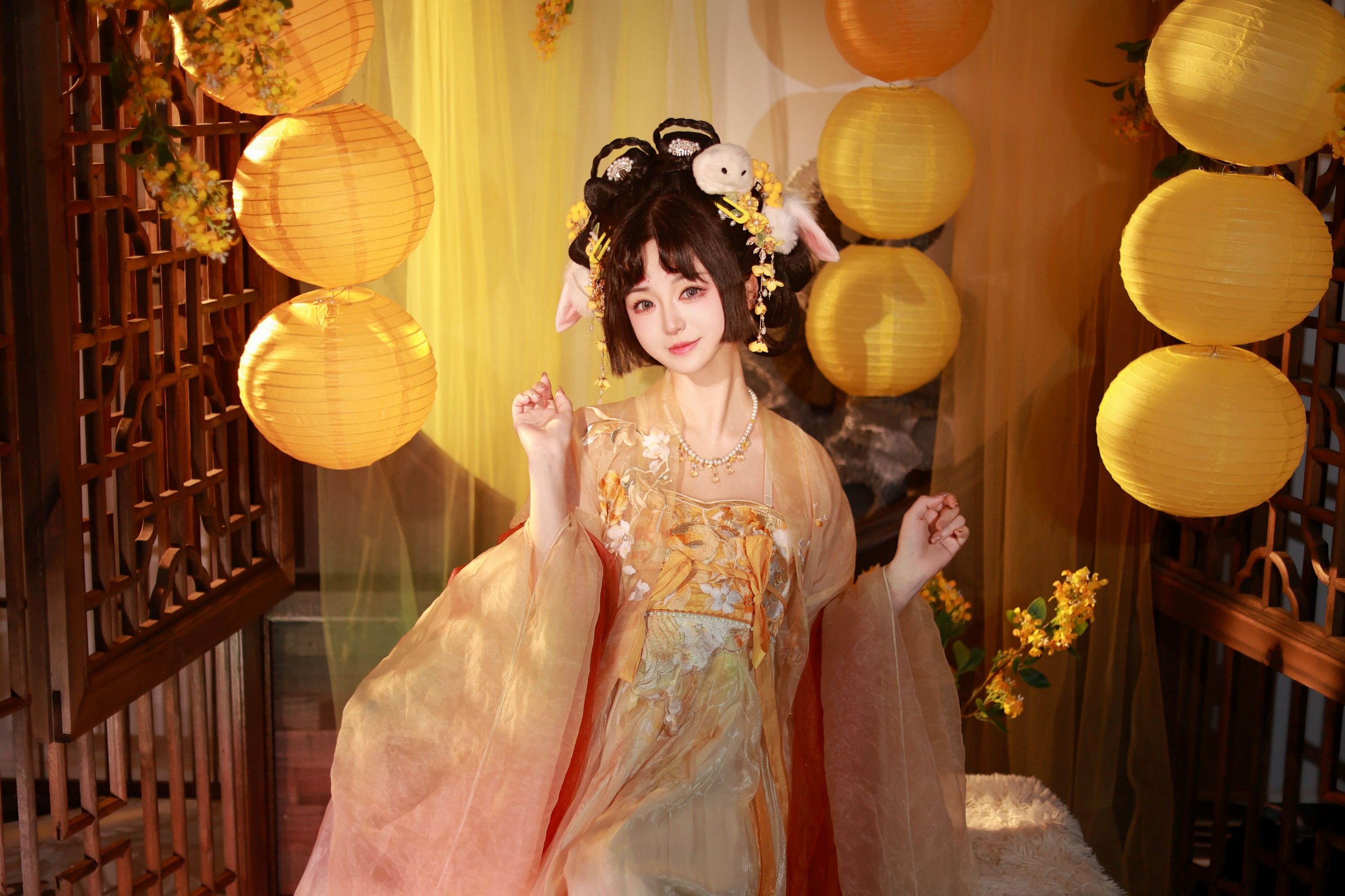 图片[4]-不可爱的禾禾喵 – 《中秋》[27P]-COS写真在线网