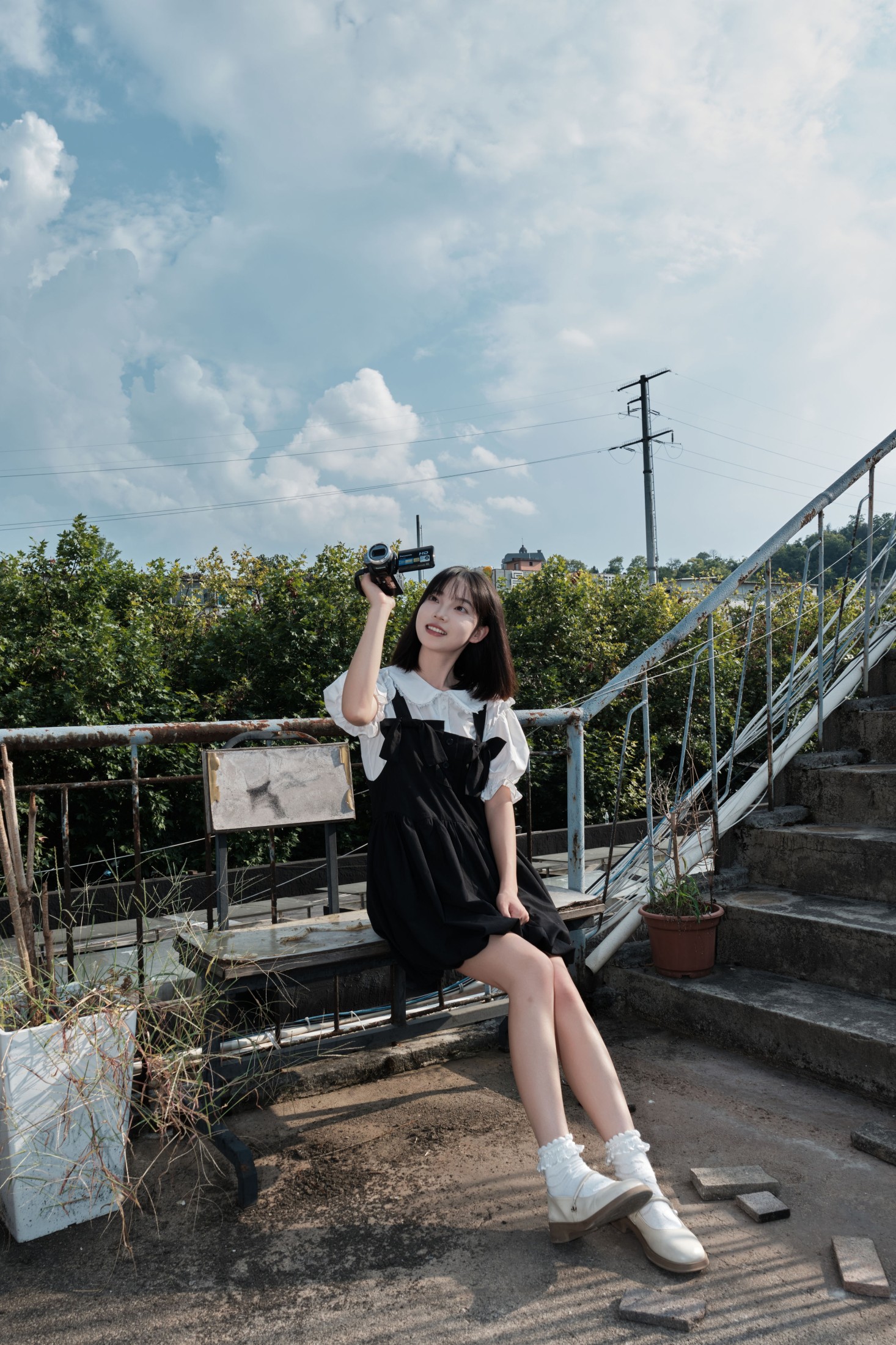 图片[4]-久菜盒子 – 《天台少女》[32P]-COS写真在线网