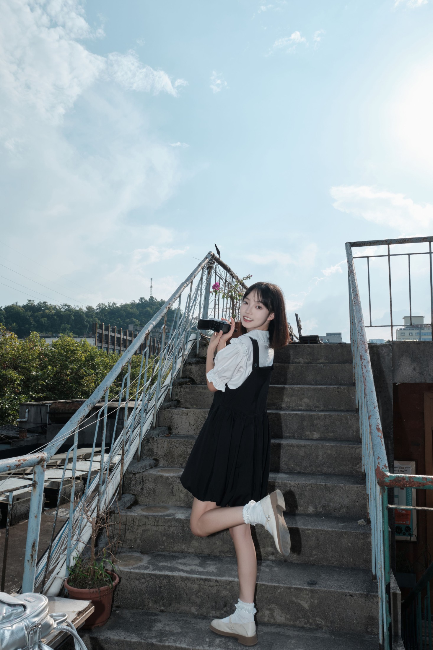 图片[5]-久菜盒子 – 《天台少女》[32P]-COS写真在线网