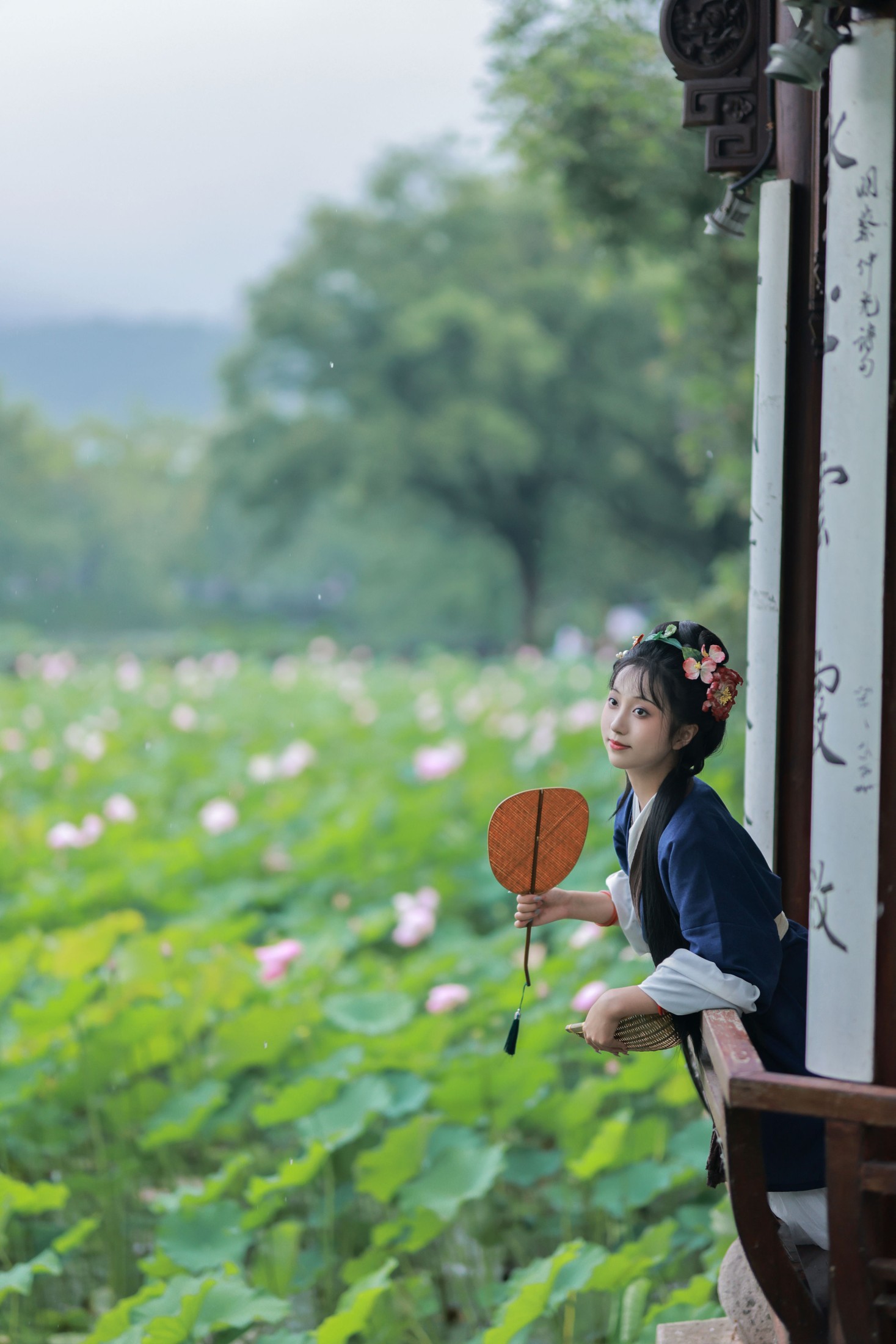 图片[6]-君茹 – 《黛玉赏荷》[20P]-COS写真在线网